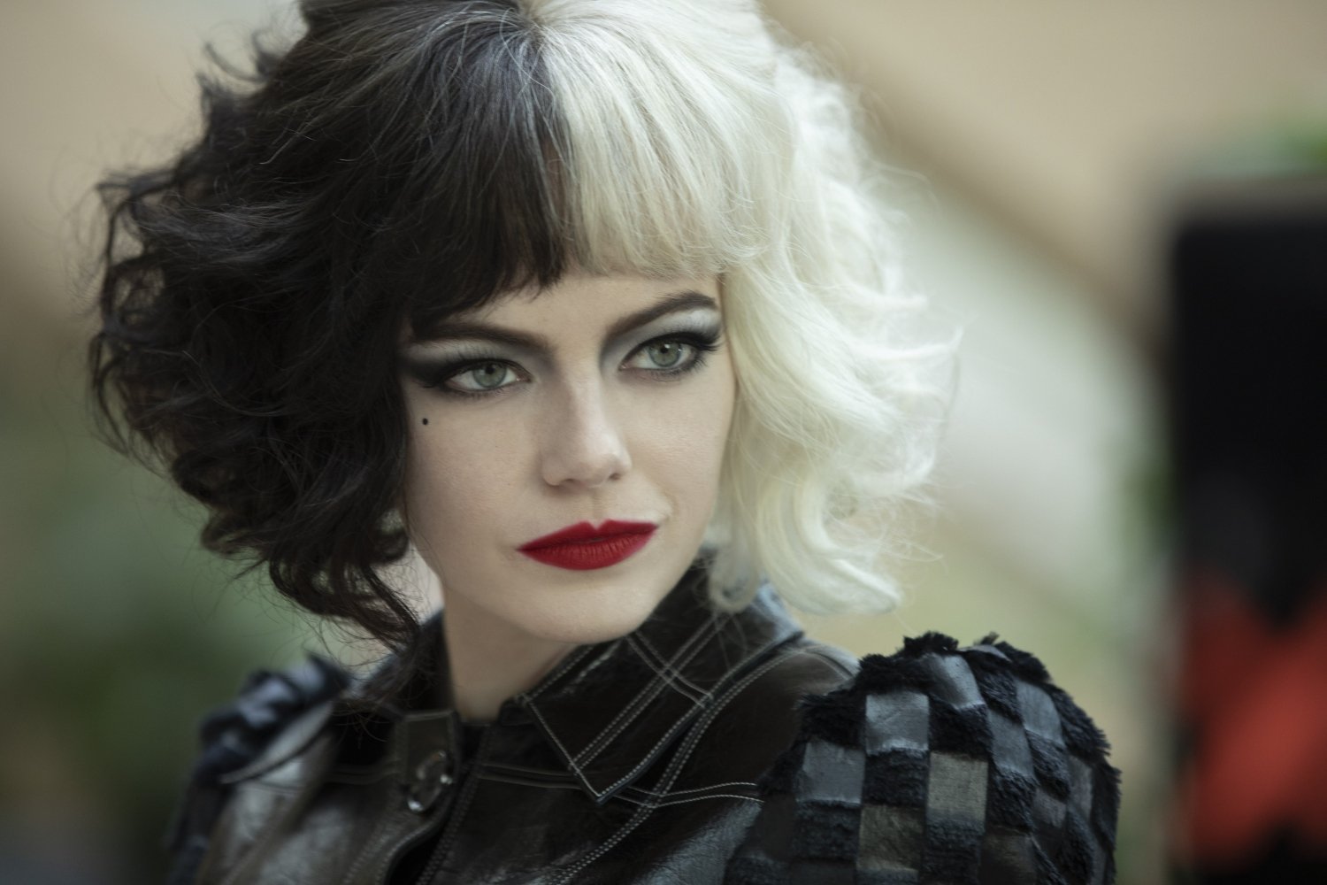 Emma Stone as Cruella in Disney’s live-action ‘Cruella’