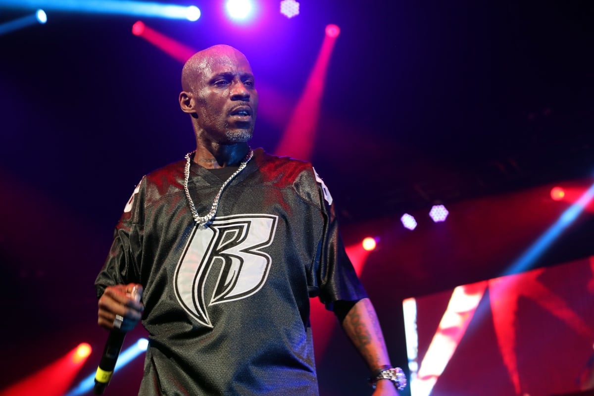 DMX performs during the Ruff Ryders Reunion Concert at Barclays Center on April 21, 2017