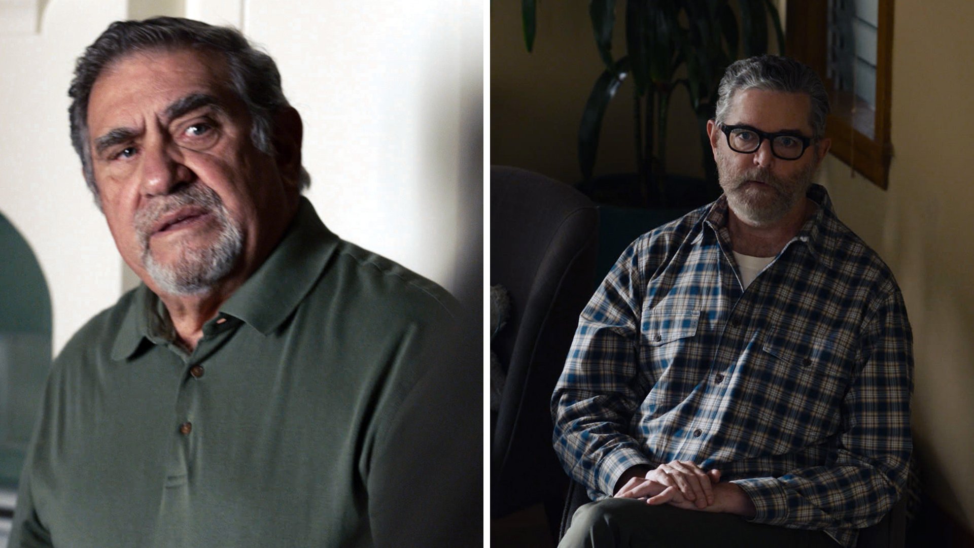 Screenshots of Dan Lauria as Toby’s dad, Allan, and Timothy Omundson as Gregory in ‘This Is Us’ Season 5 Episode 14