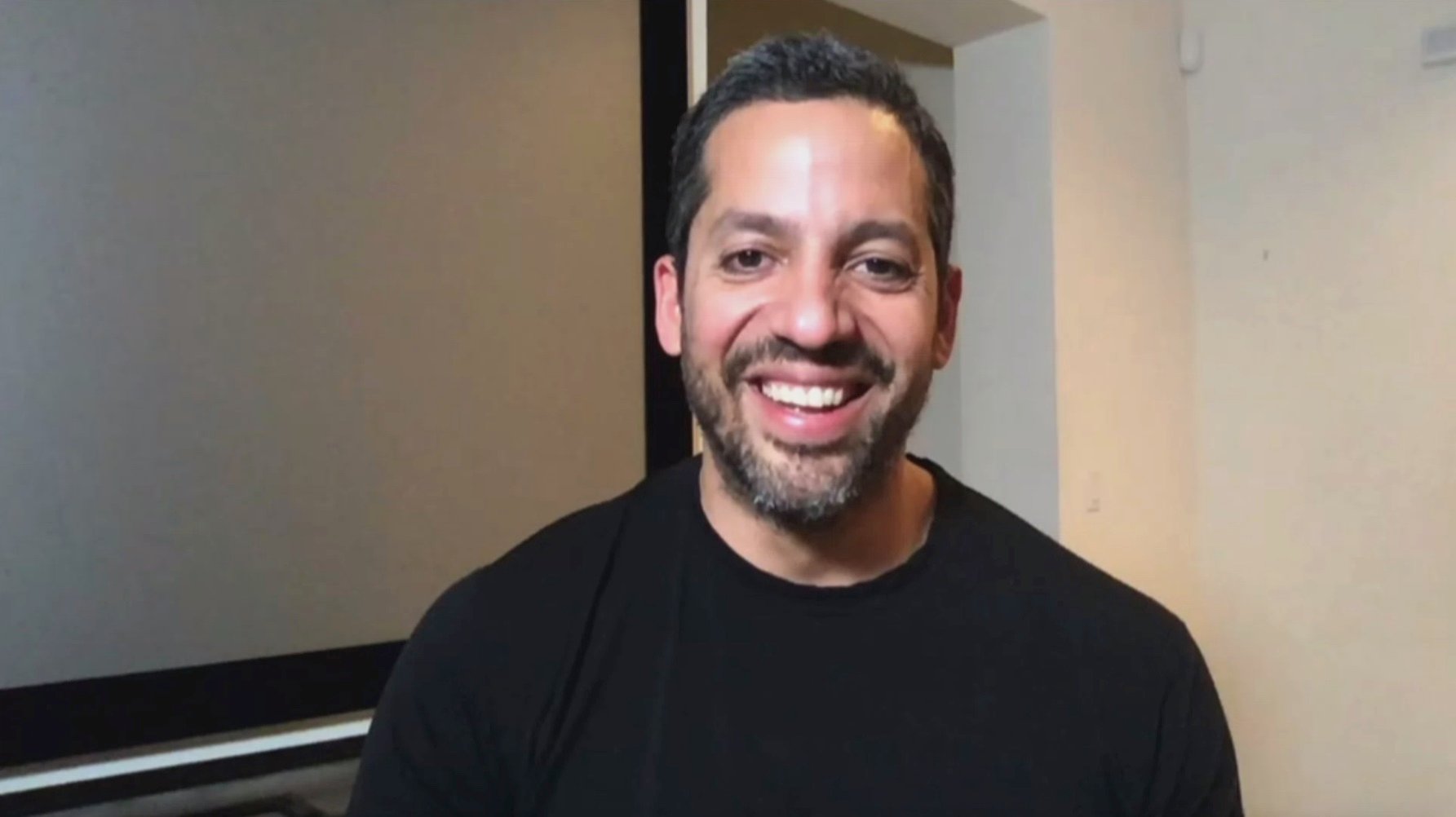 David Blaine on Zoom for The Late Late Show with James Corden
