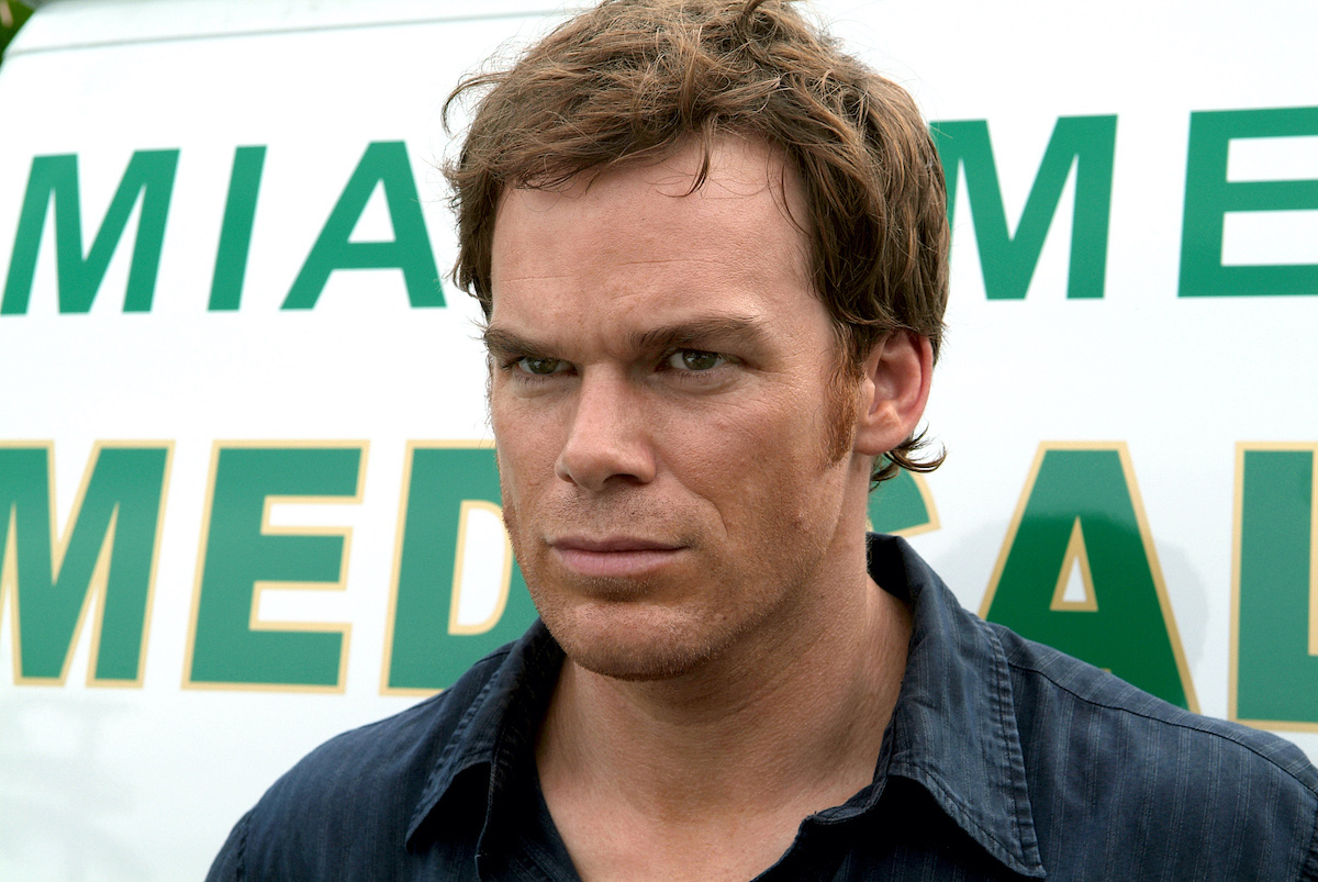 Michael C. Hall as Dexter Morgan staring out in front of him