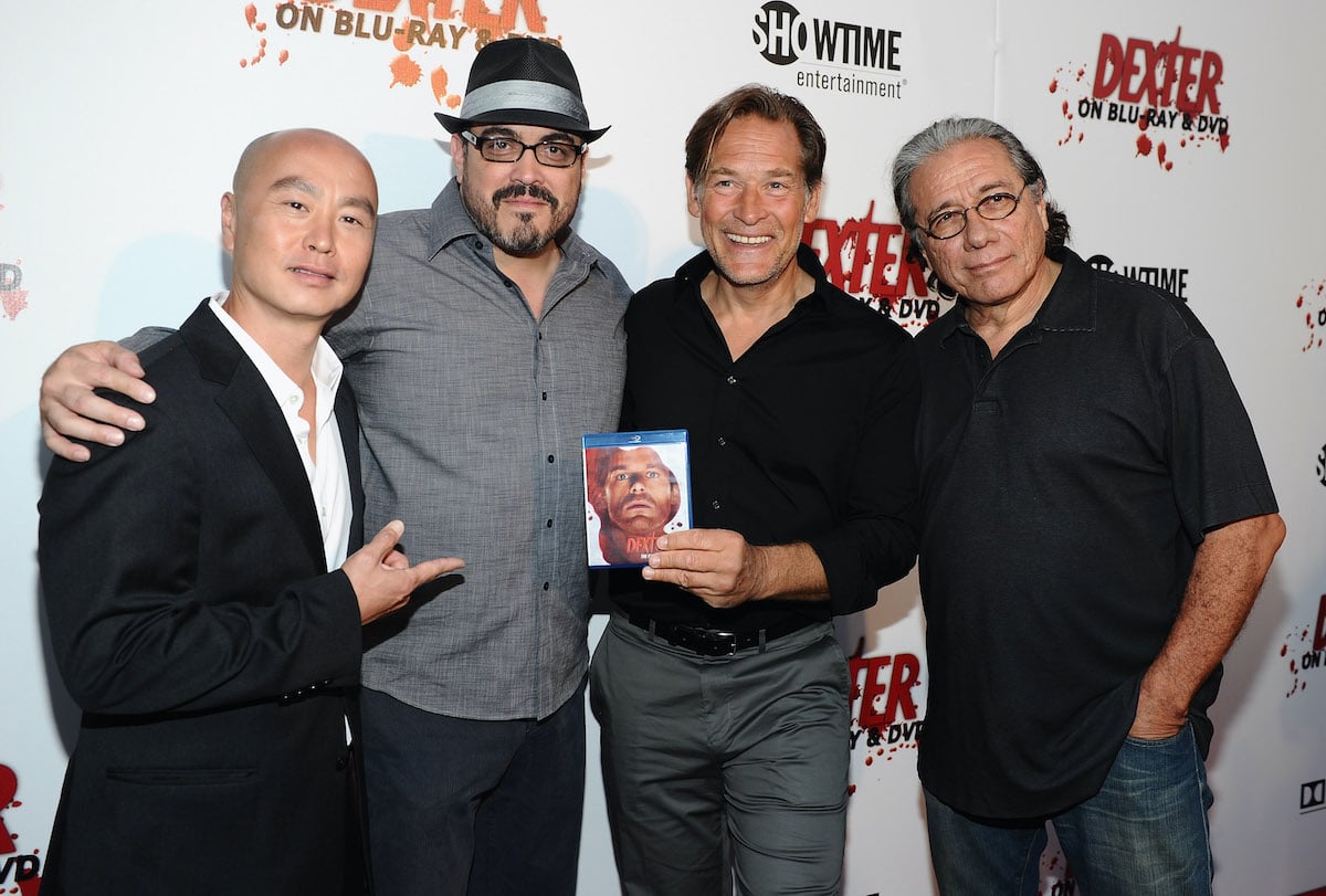 C.S. Lee, David Zayas, James Remar, and Edward James Olmos from the cast of 'Dexter'