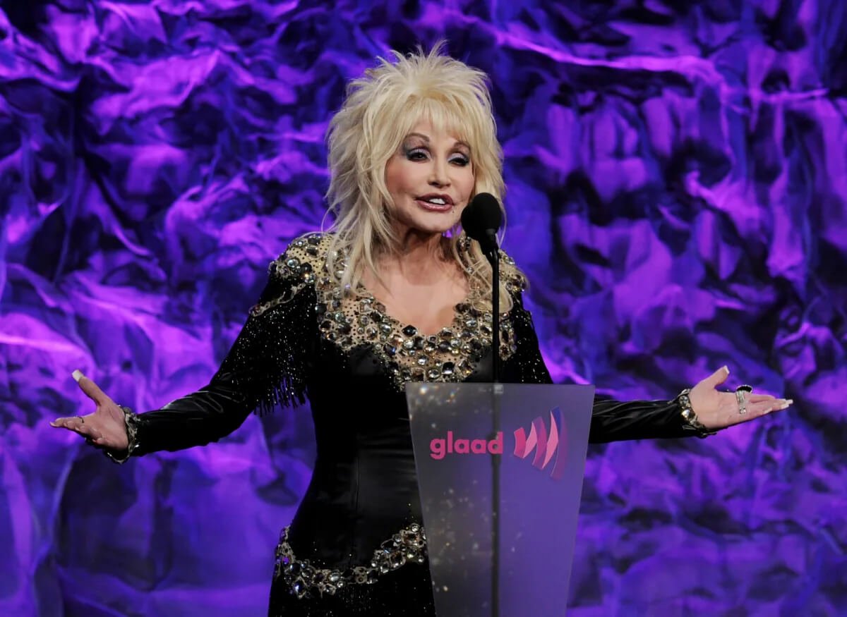 Dolly Parton speaks onstage at the 22nd Annual GLAAD Media Awards at the Westin Bonaventure Hotel on April 10, 2011 in Los Angeles, California.