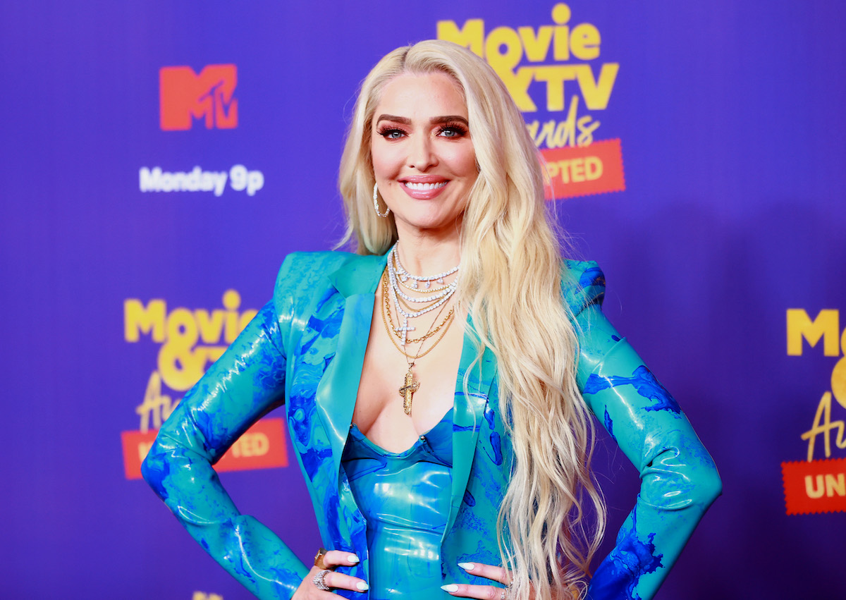 Erika Jayne from The Real Housewives of Beverly Hills attends the 2021 MTV Movie & TV Awards in May