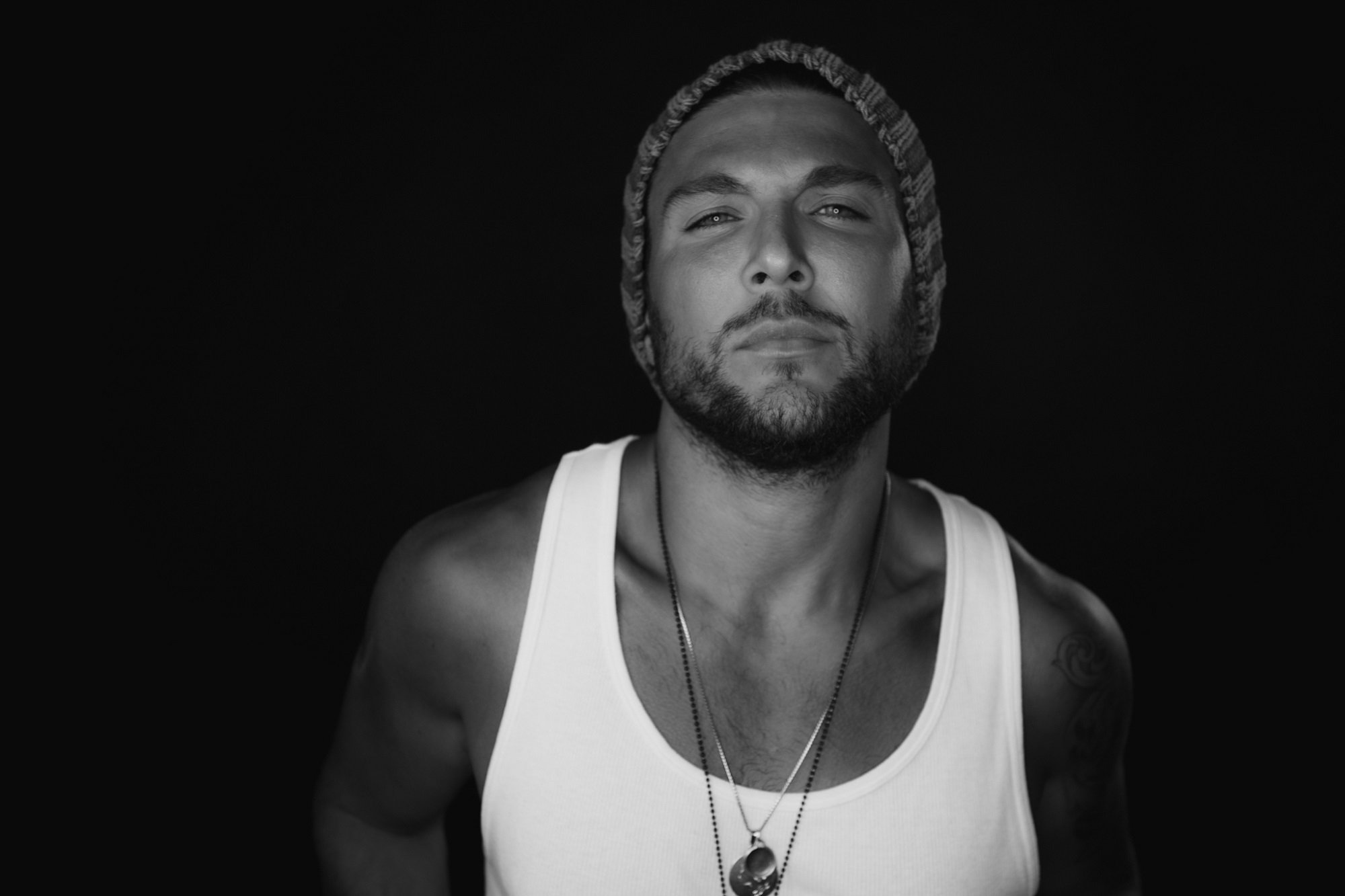 A portrait of singer Frankie Zulferino