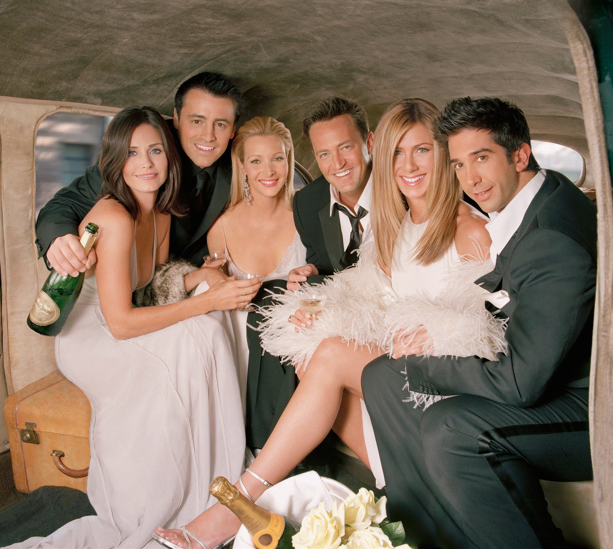 'Friends' cast together in car years before 'Friends' reunion