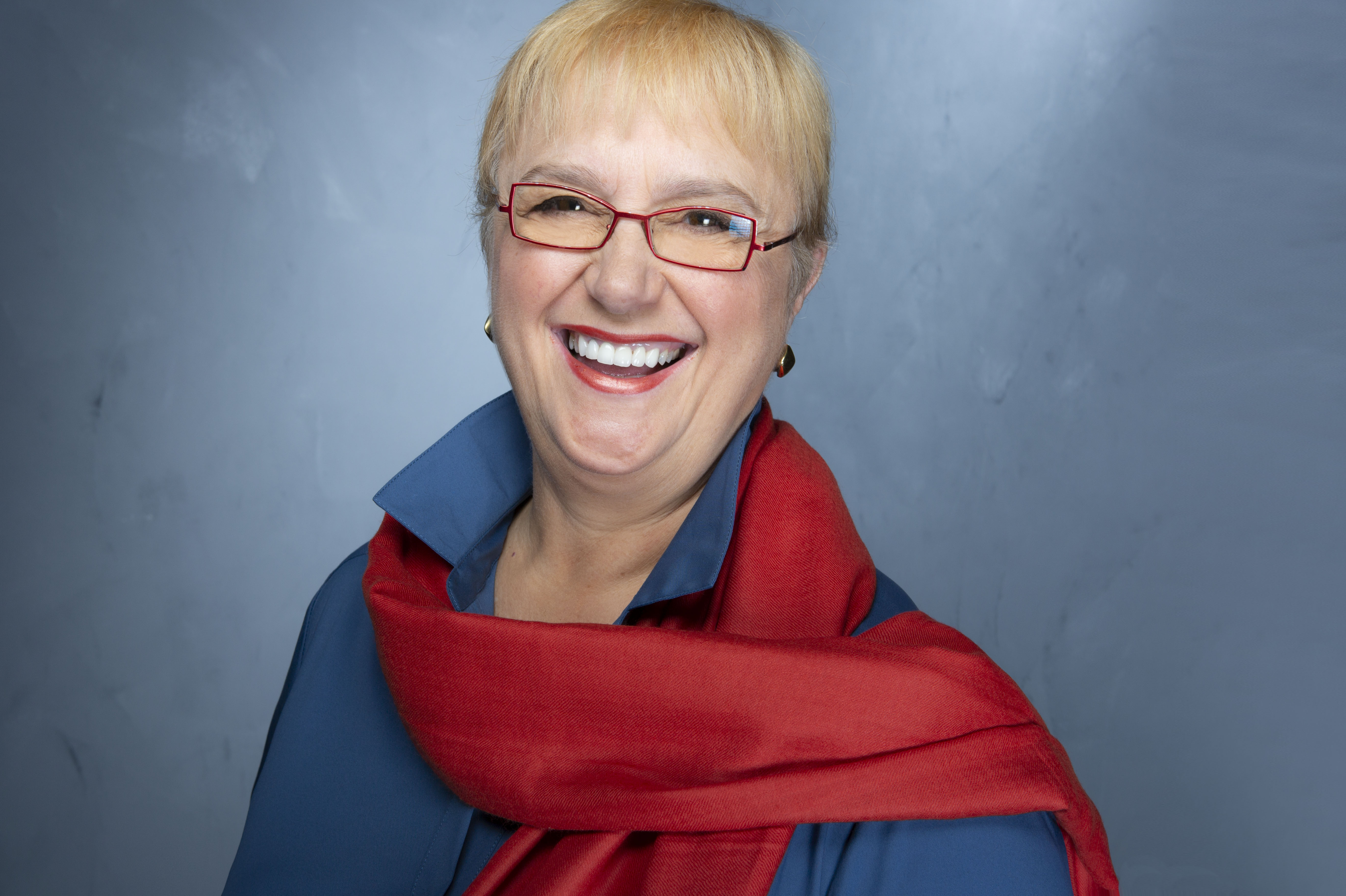 Chef Lidia Bastianich smiles for a portrait