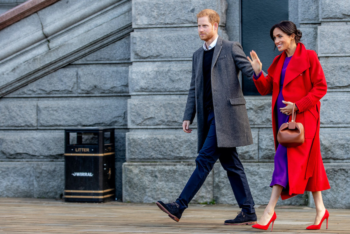 Prince Harry and Meghan Markle in the United Kingdom in 2019
