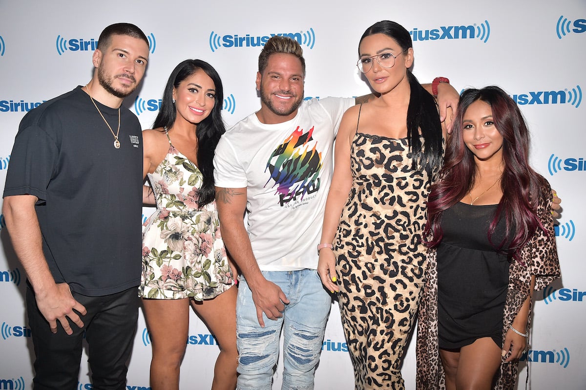 'Jersey Shore: Family Vacation' Season 4 cast: Vinny Guadagnino, Deena Nicole Cortese, Ronnie Ortiz-Magro, Jenni 'JWoww' Farley, and Nicole 'Snooki' Polizzi