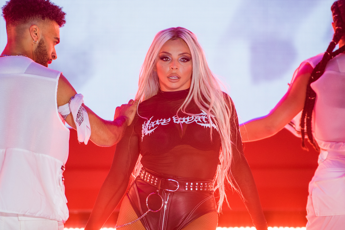 Jesy Nelson of Little Mix performs on stage during day 3 of Fusion Festival 2019 on September 01, 2019 in Liverpool, England.