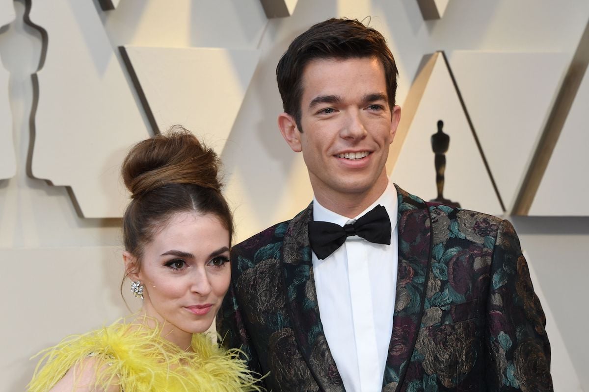 John Mulaney and his wife Anna Marie Tendler attend the 91st Annual Academy Awards in 2019