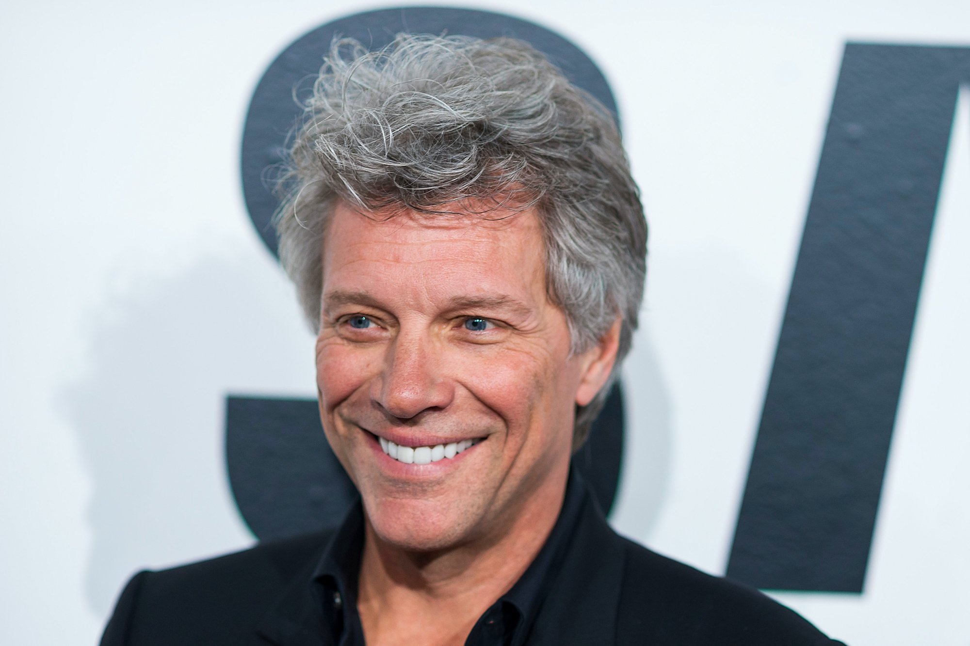 Jon Bon Jovi smiling