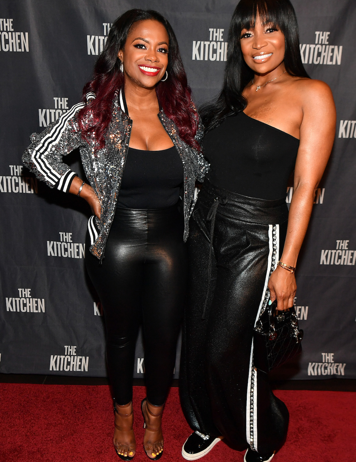 Kandi Burruss and Marlo Hampton