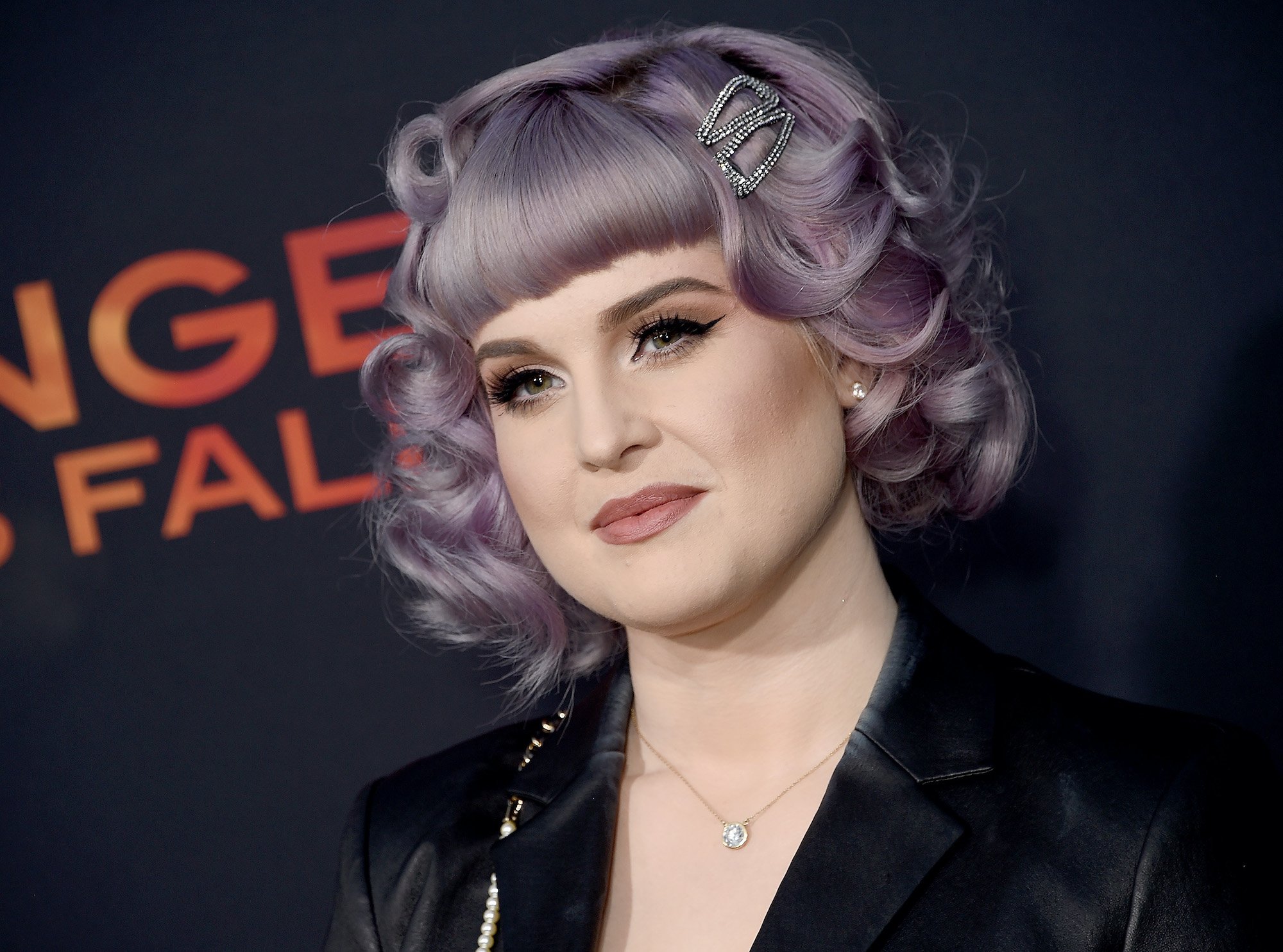 Kelly Osbourne smiling