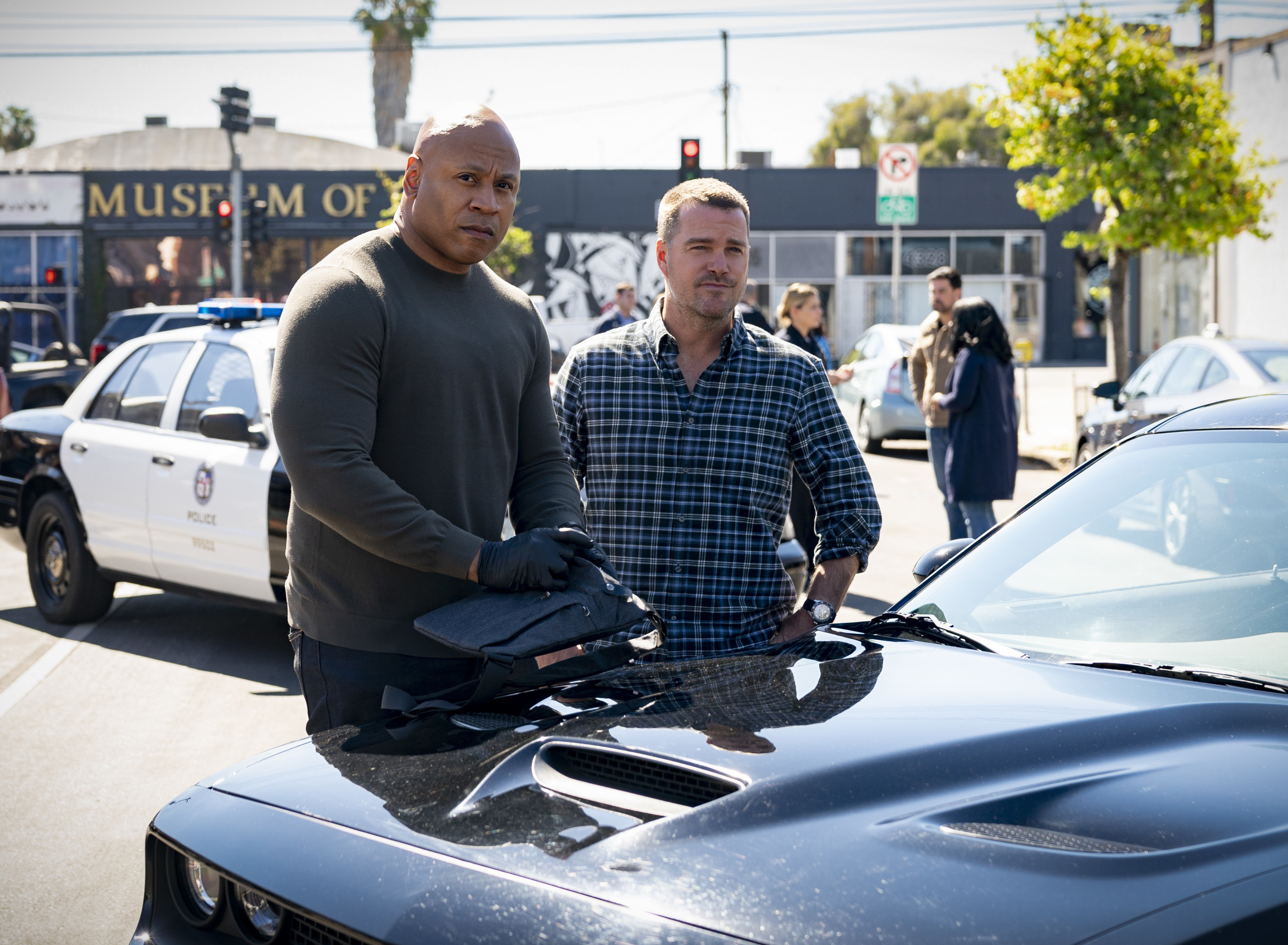 LL Cool J and Chris O'Donnell on 'NCIS: Los Angeles' 