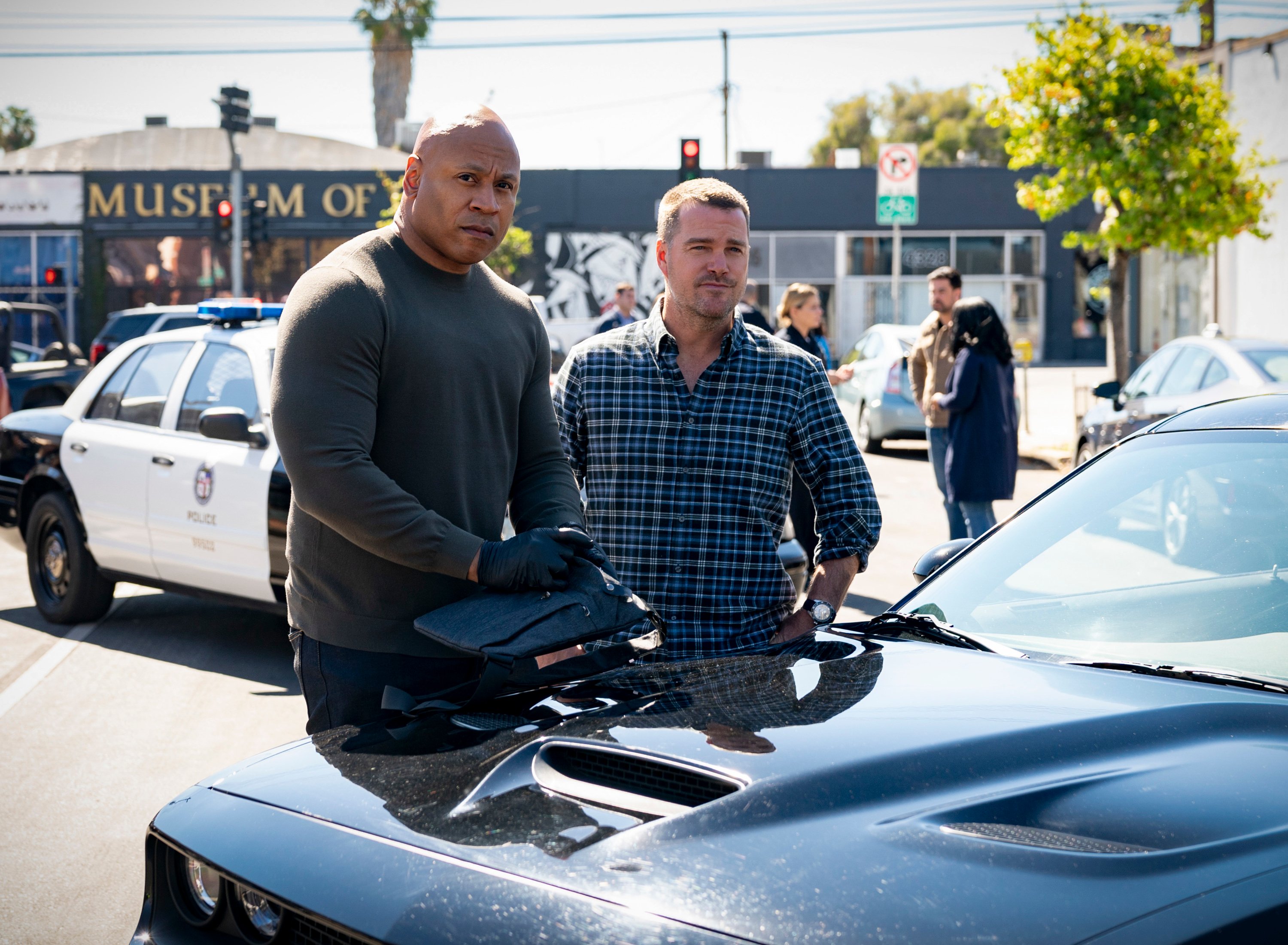 LL Cool J and Chris O'Donnell on 'NCIS: Los Angeles'