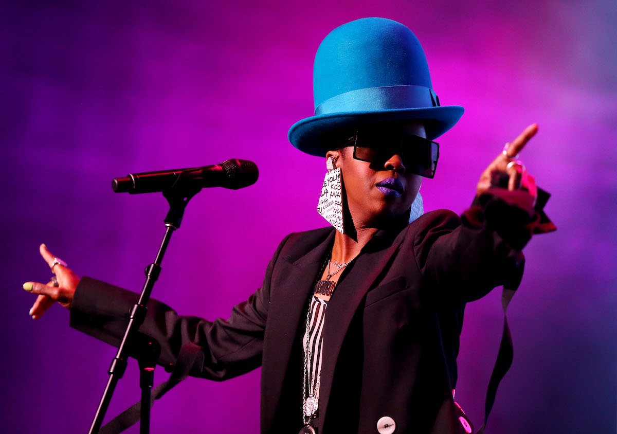 Lauryn Hill performs at Qudos Bank Arena on February 07, 2019 in Sydney, Australia.