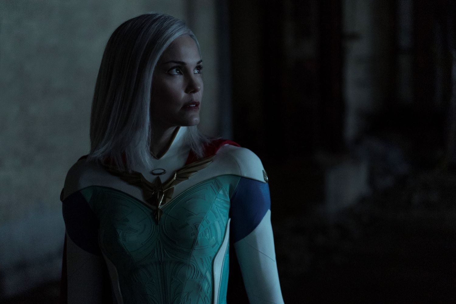 Leslie Bibb as Lady Liberty in 'Jupiter's Legacy'