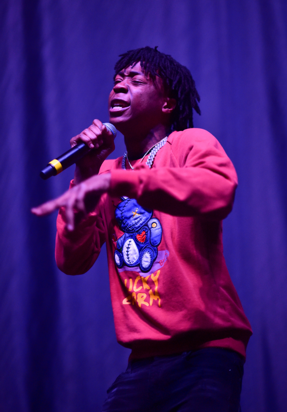 Rapper Lil Loaded performs during The PTSD Tour In Concert