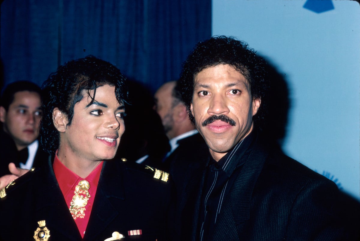 Michael Jackson and Lionel Richie