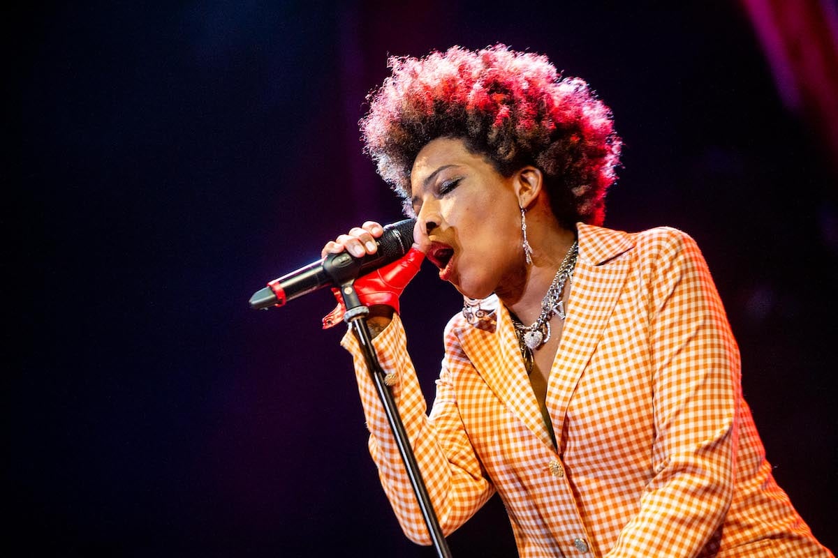 Macy Gray Perforns In Turin