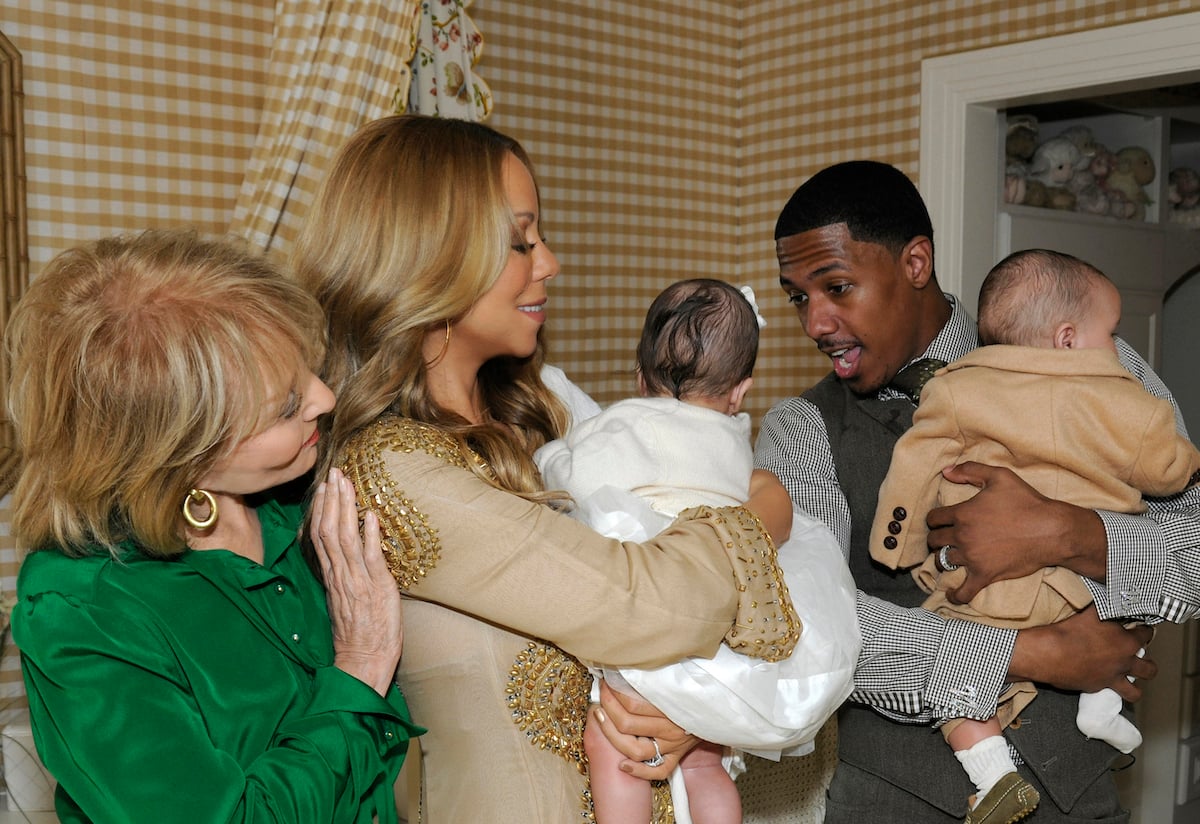 Mariah Carey and husband Nick Cannon