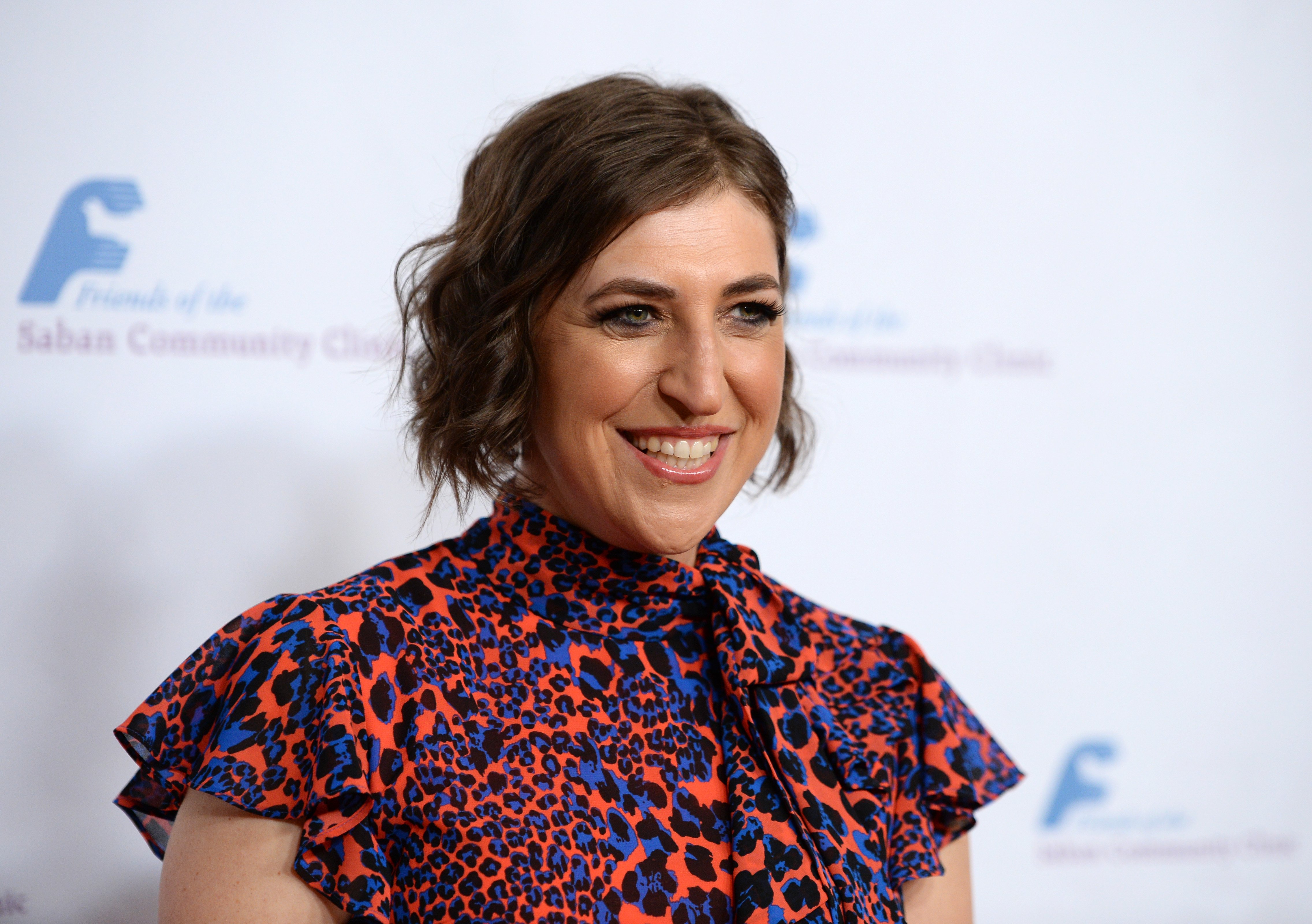 Actress Mayim Bialik arrives at the Saban Community Clinic's 43rd Annual Dinner Gala at The Beverly Hilton Hotel