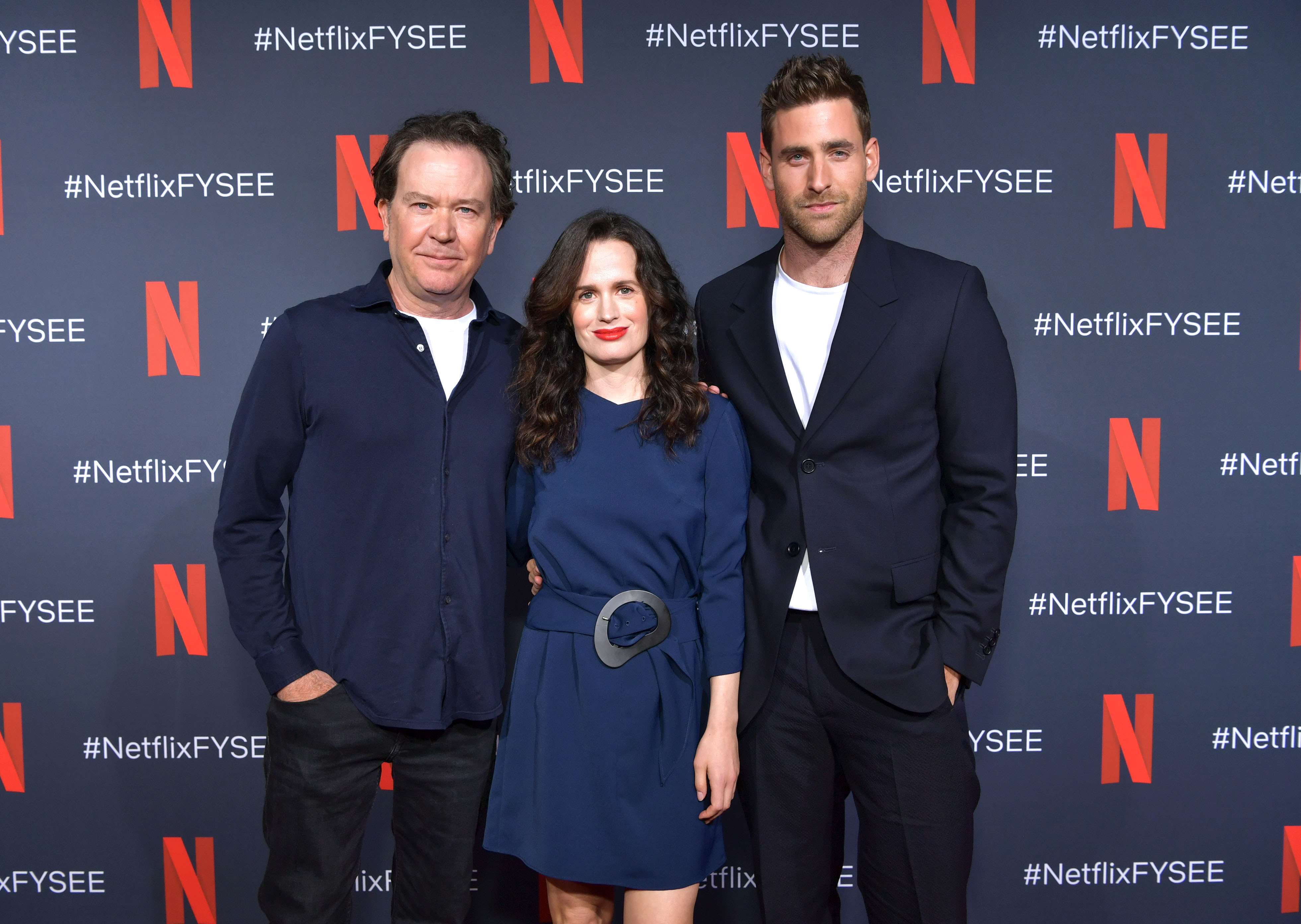 Timothy Hutton, Elizabeth Reaser, and Oliver Jackson-Cohen of the Netflix original series, 'Haunting of Hill House'