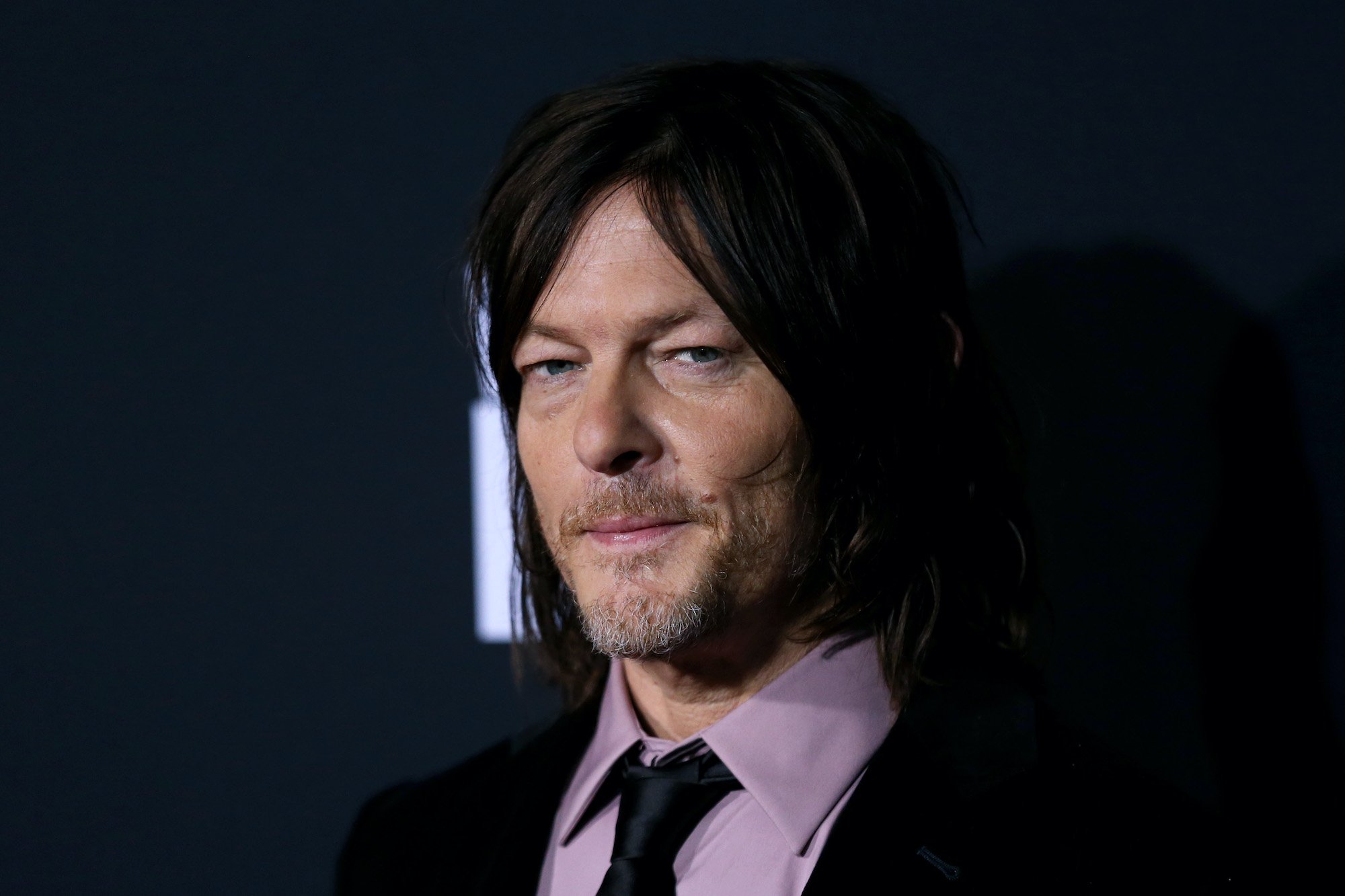 Norman Reedus smiling