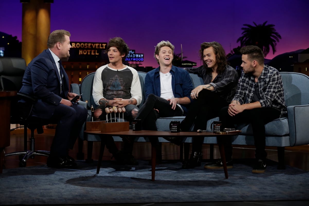 One Direction on 'The Late Late Show with James Corden'