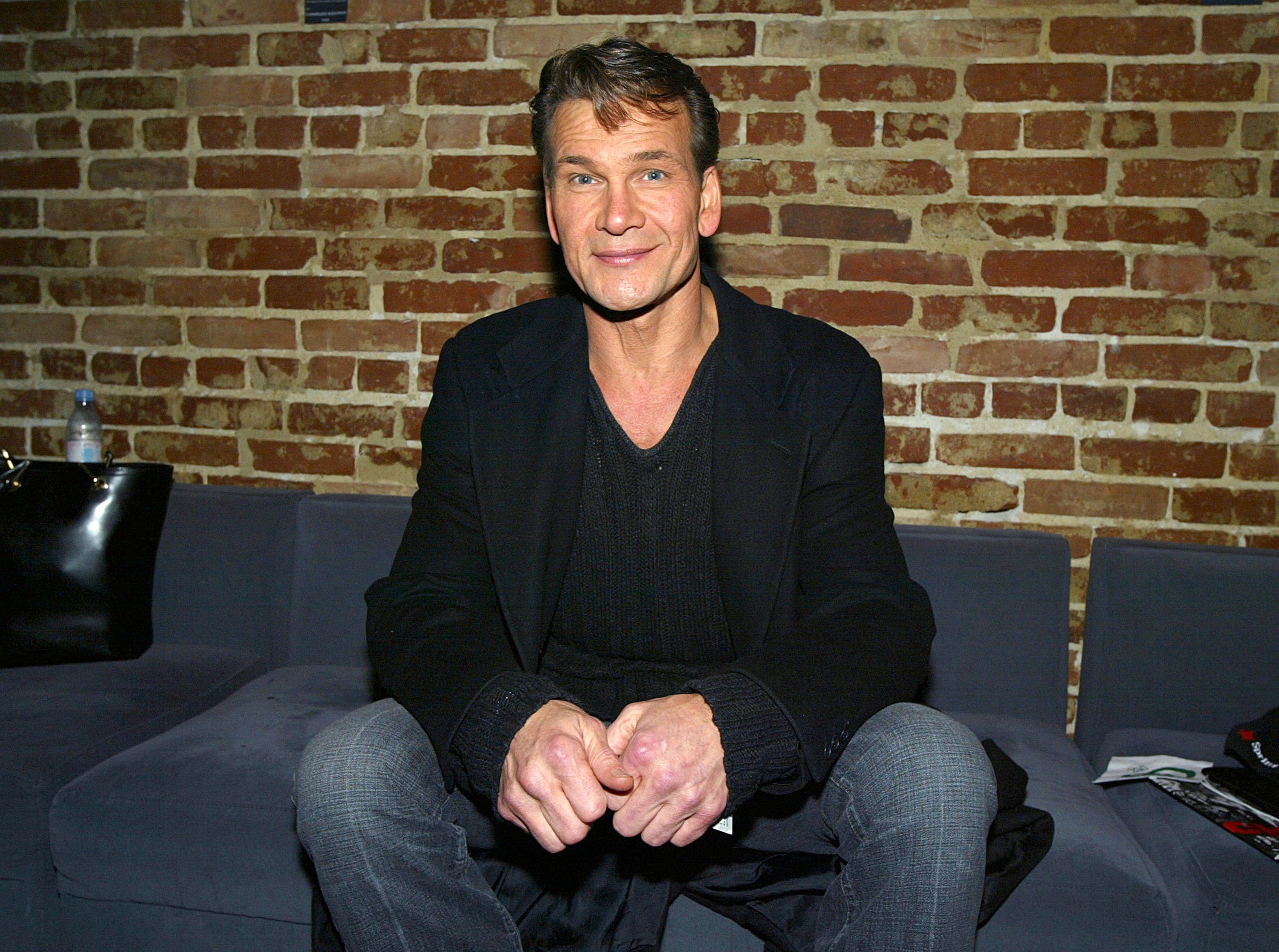 Patrick Swayze attends the after-party for "Chicago - The Musical" on January 8, 2004 at Cinespace, in Los Angeles, California
