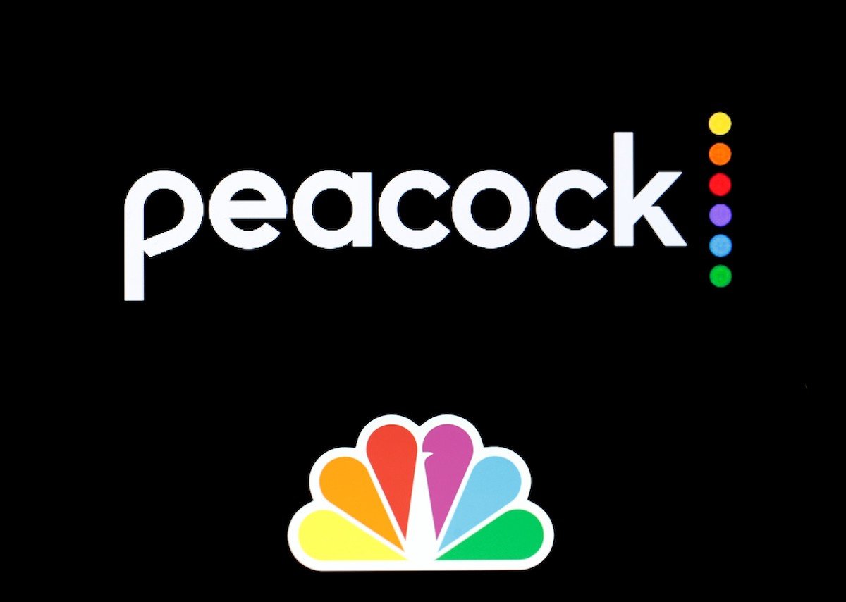 Peacock logo for NBC's streaming platform; find out what's streaming in June 2021