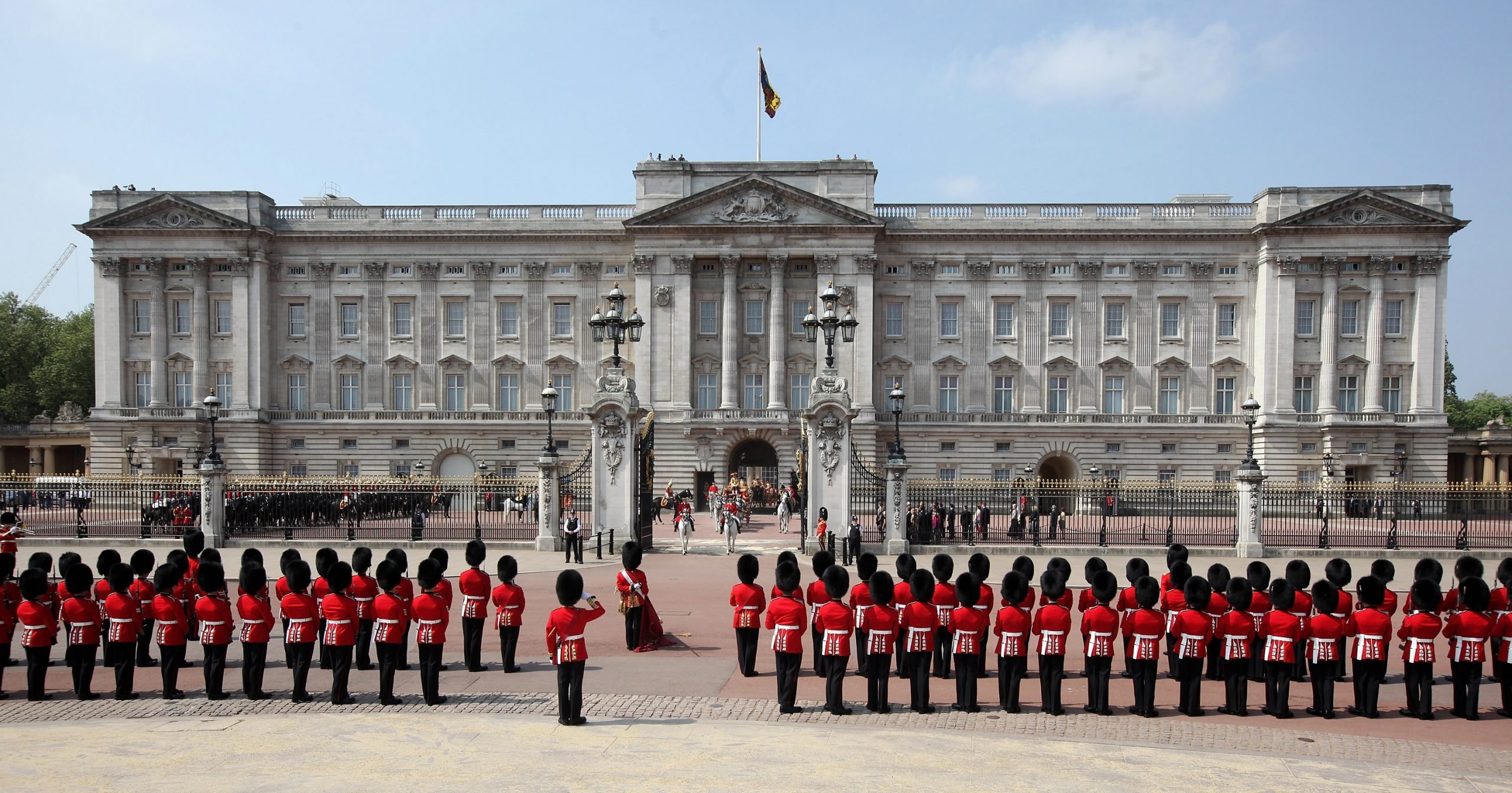 Photo of Buckingham Palace; Queen Elizabeth II's London residence