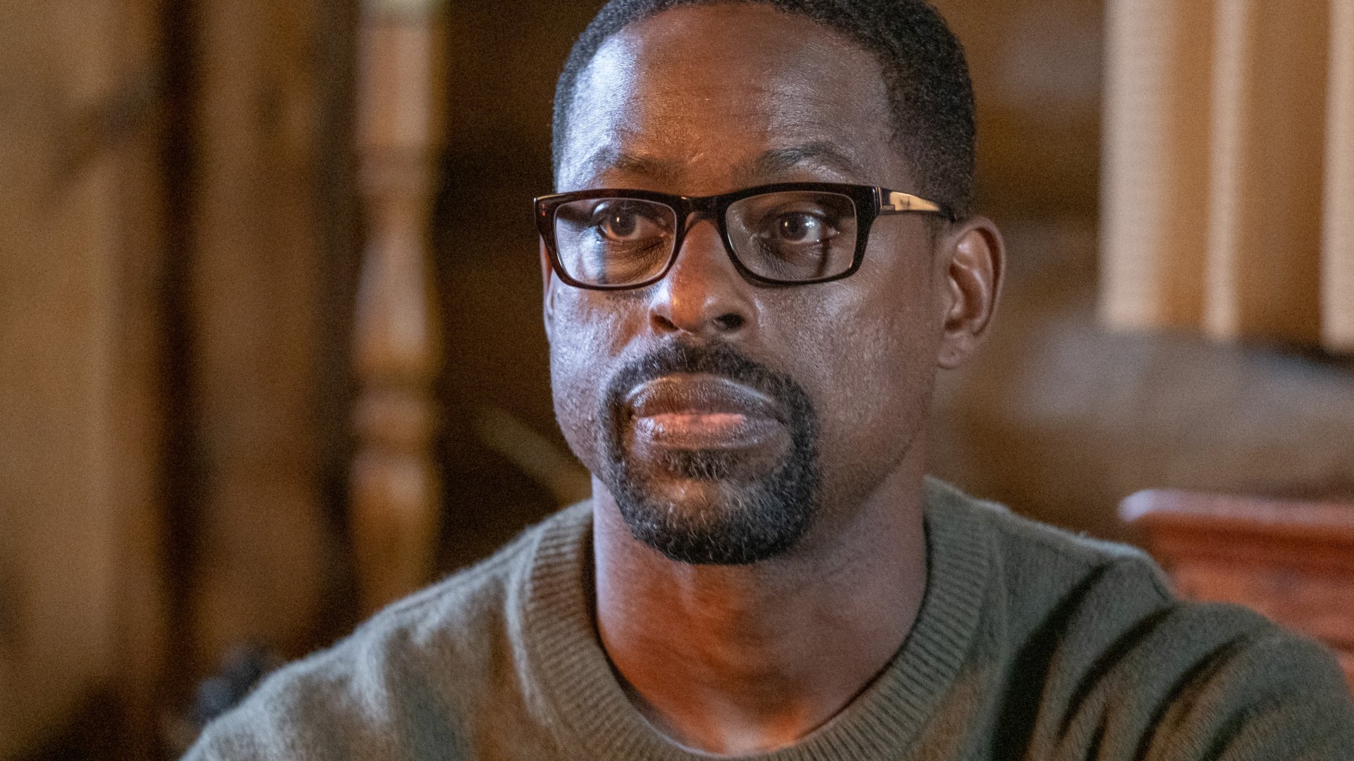 Sterling K. Brown as Randall at Kevin’s bachelor party in ‘This Is Us’ Season 5 Episode 15, ‘Jerry 2.0’
