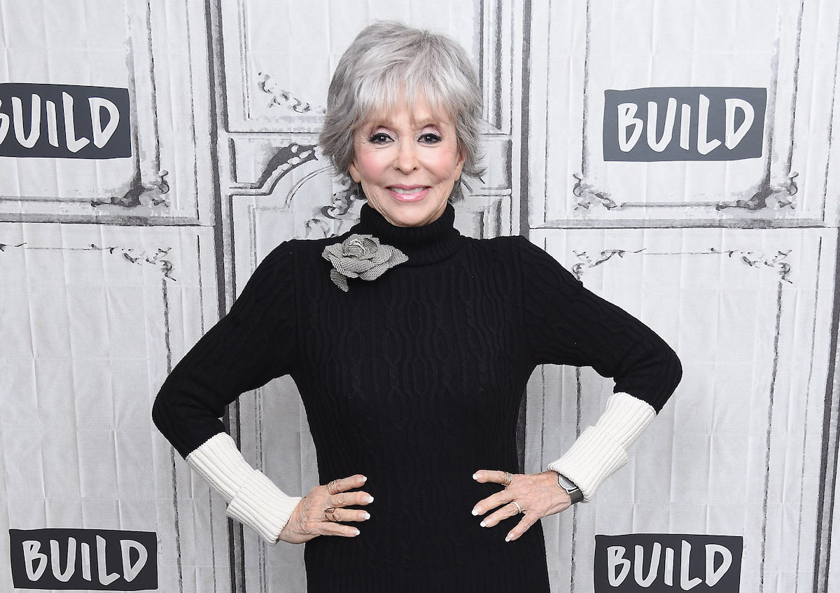Rita Moreno visits the Build Series to discuss the Netflix re-boot of the classic show 'One Day at a Time' and the new production of the film 'Westside Story' at Build Studio on February 06, 2019 in New York City.