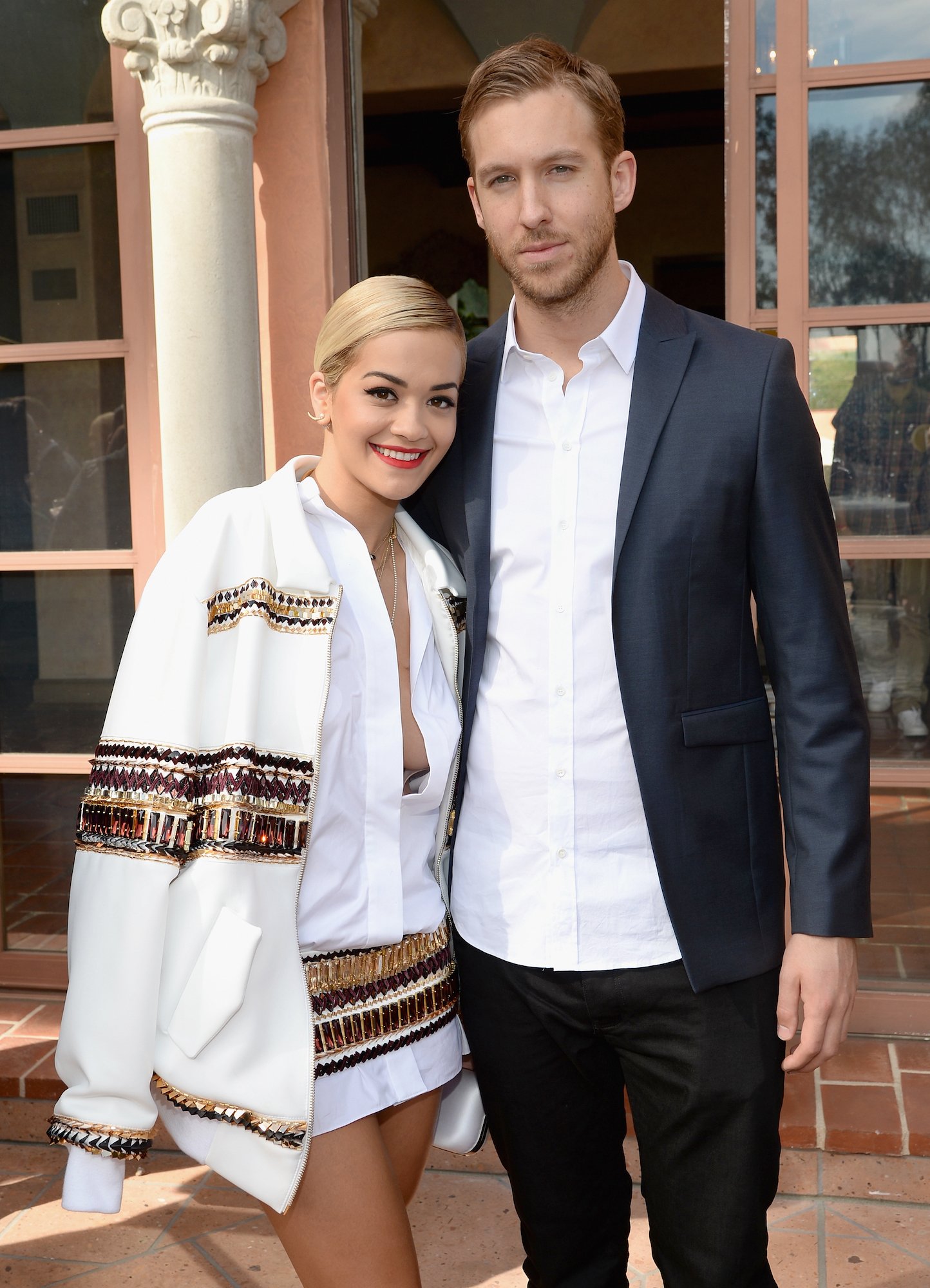 Rita Ora and Calvin Harris