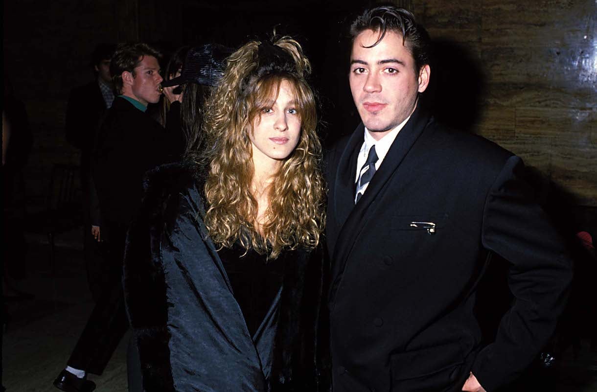 Sarah Jessica Parker & Robert Downey Jr in 1988
