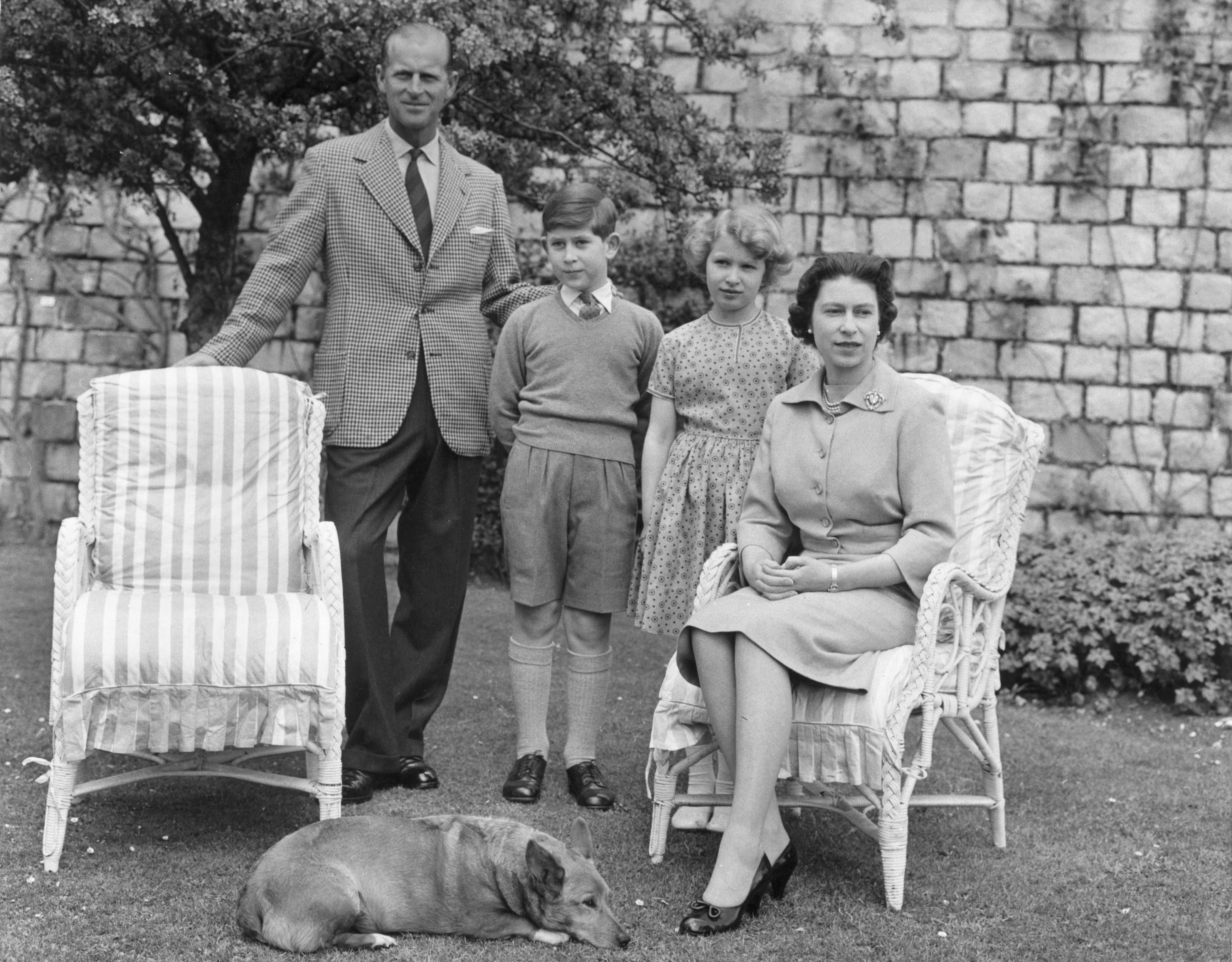 The British royal family in 1959