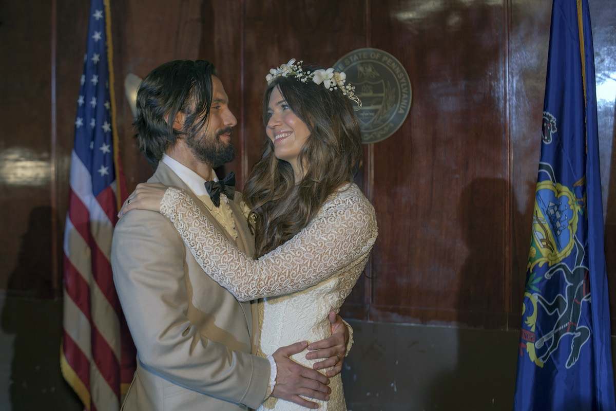 Milo Ventimiglia as Jack Pearson, Mandy Moore as Rebecca Pearson on 'This Is Us