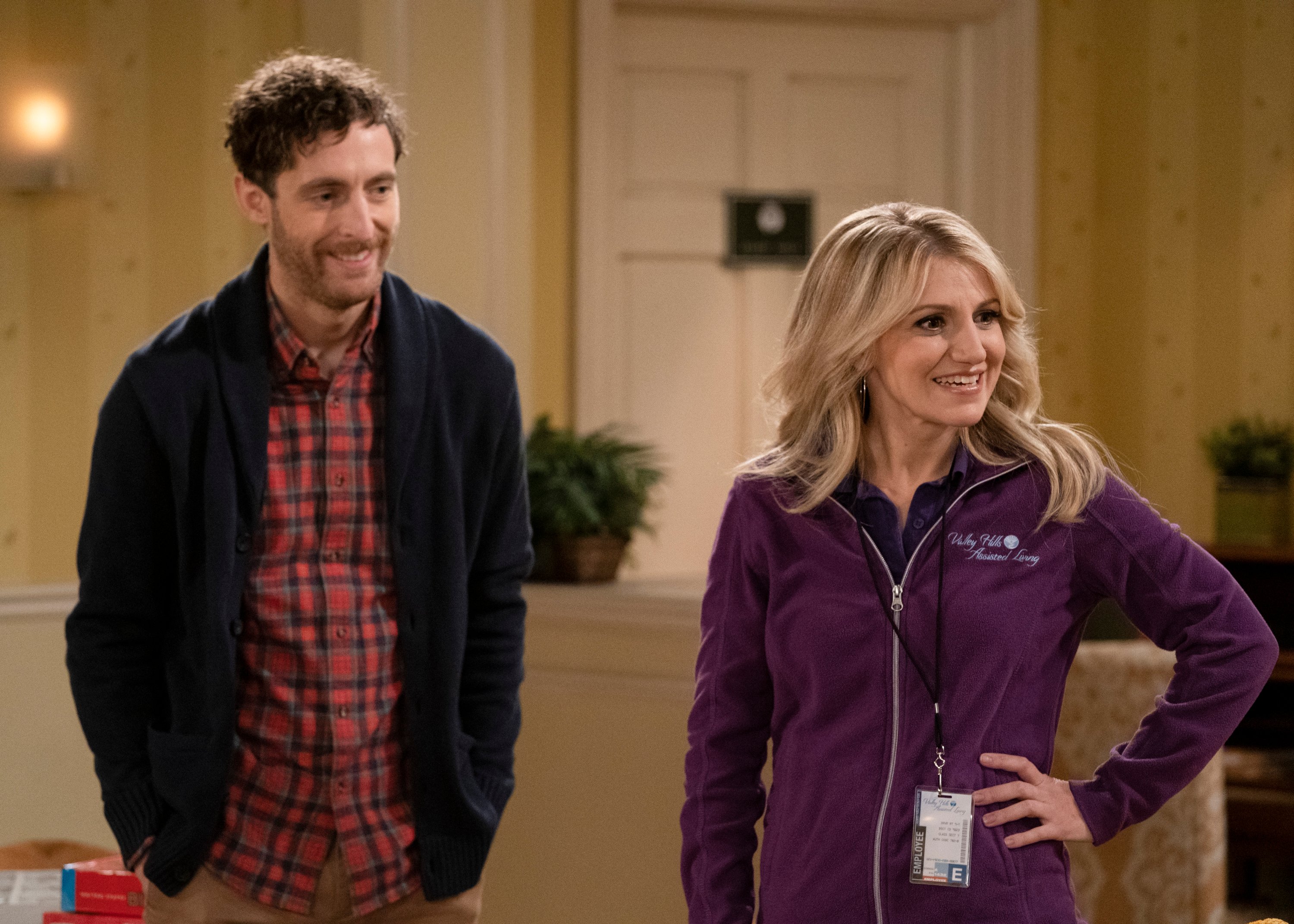 Thomas Middleditch and Annaleigh Ashford on 'B Positive'