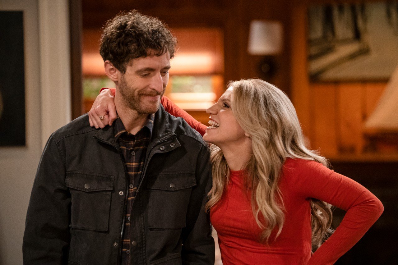 Thomas Middleditch with Annaleigh Ashford on 'B Positive'