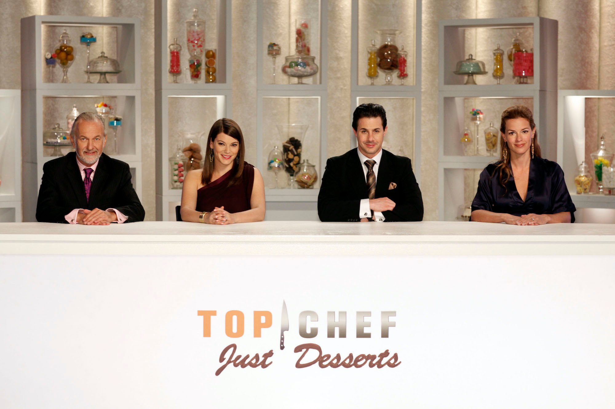 'Top Chef Just Desserts' judges, seated