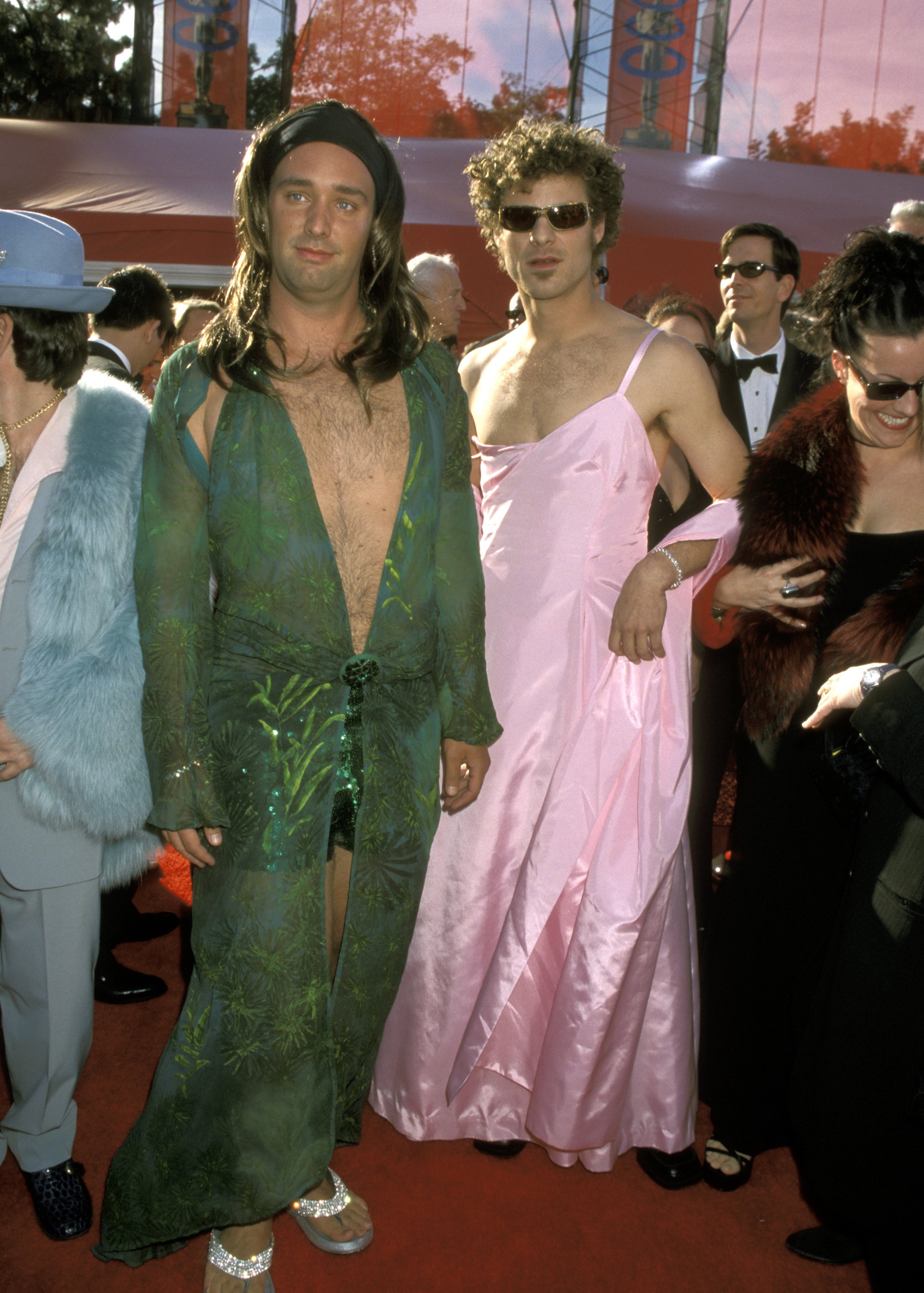 South Park' Trey Parker and Matt Think Their Dress Got Them Banned From the Oscars