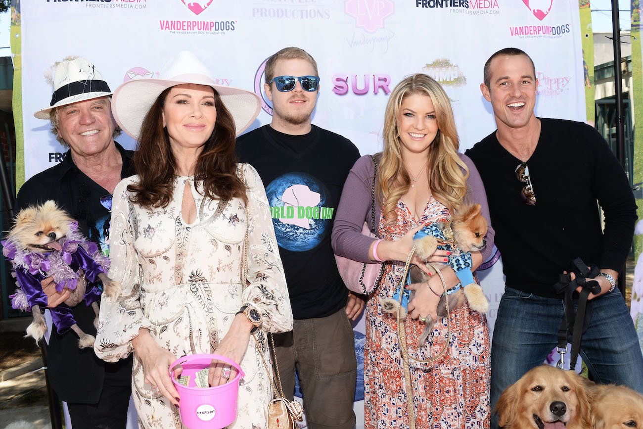 Lisa Vanderpump with her family