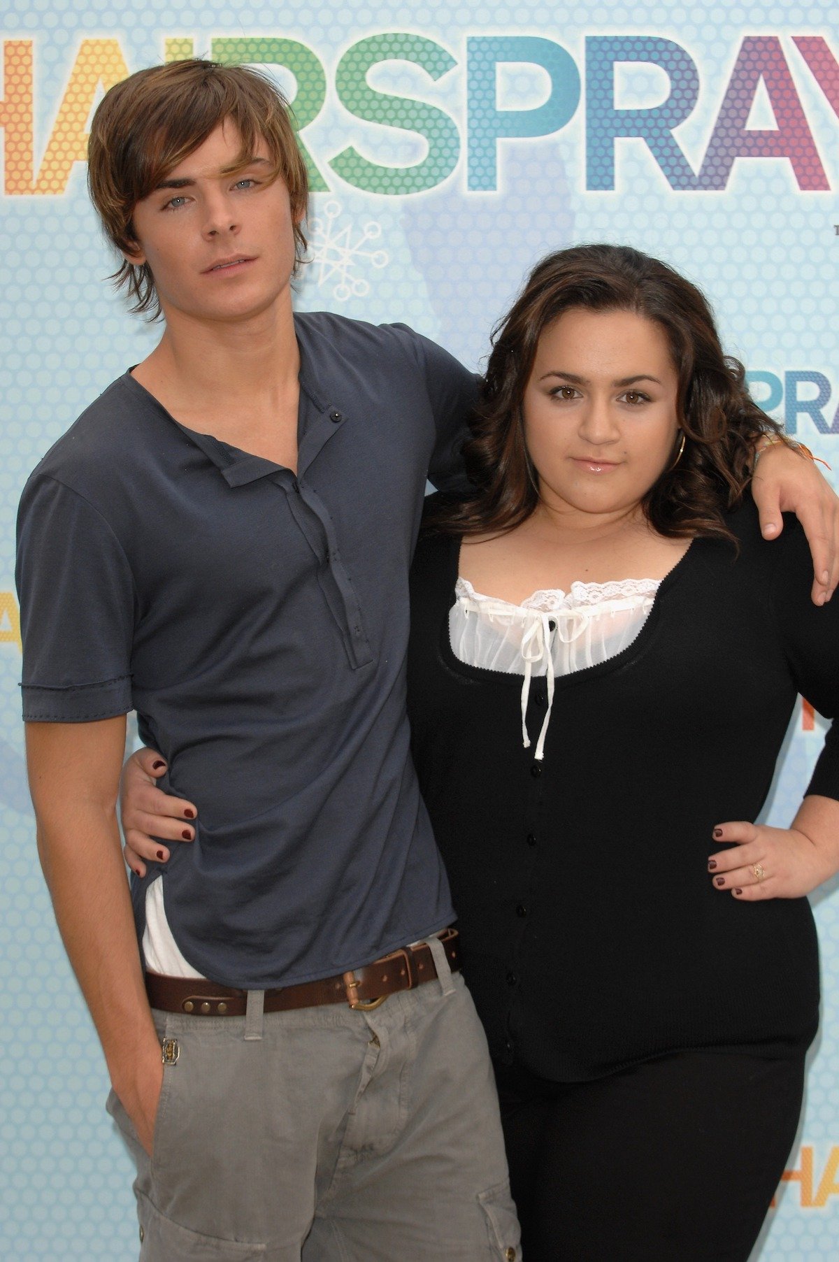 Actor Zac Efron and actress Nikki Blonsky