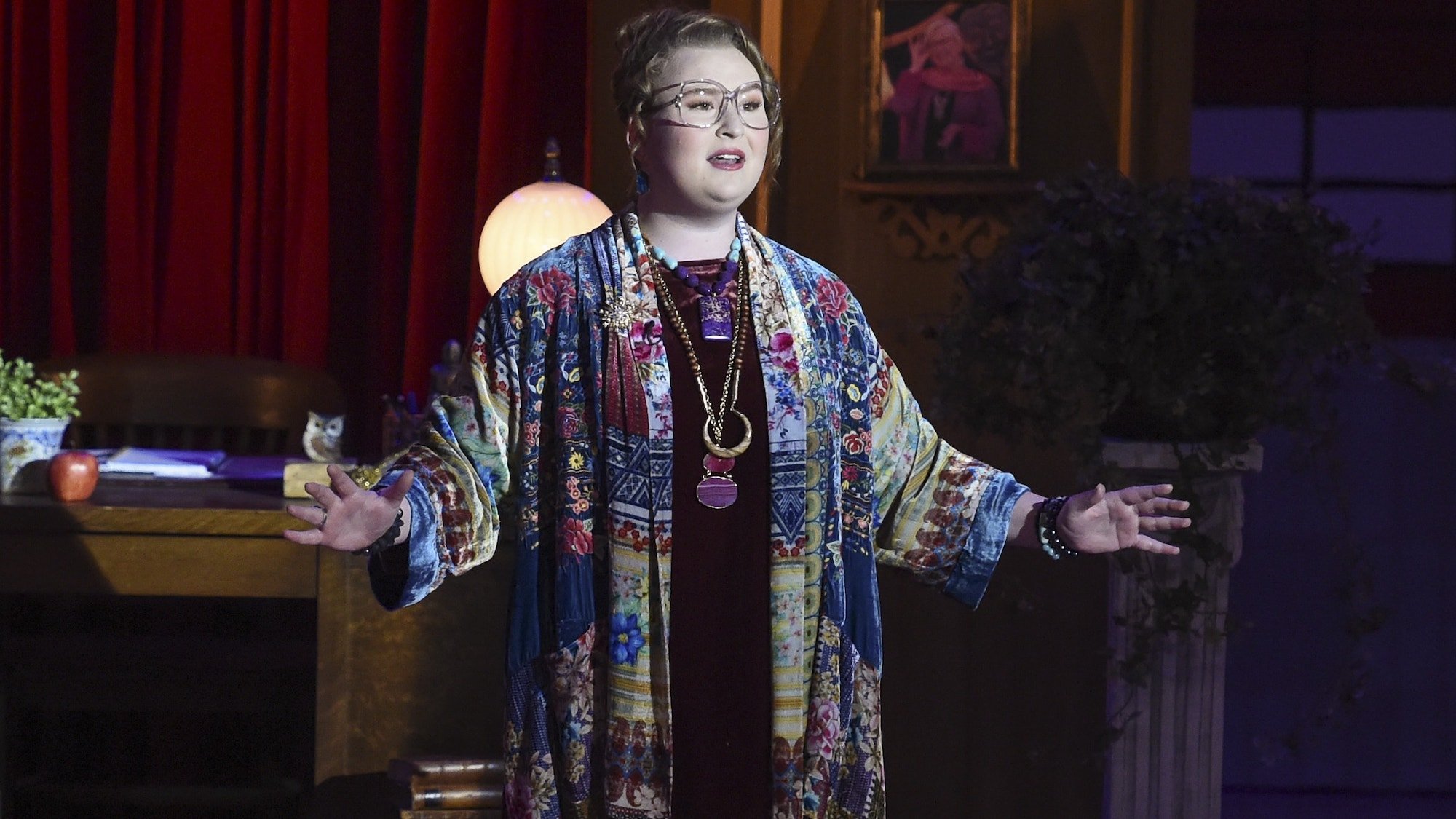 Julia Lester as Ashlyn (as Ms. Darbus) in 'HSMTMTS' season 1 | Disney+