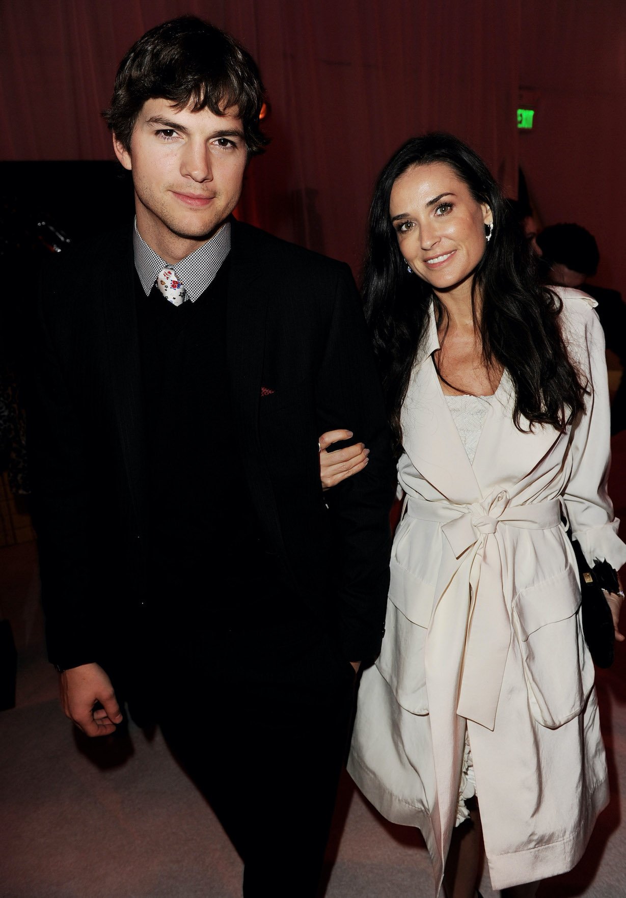 Ashton Kutcher and Demi Moore