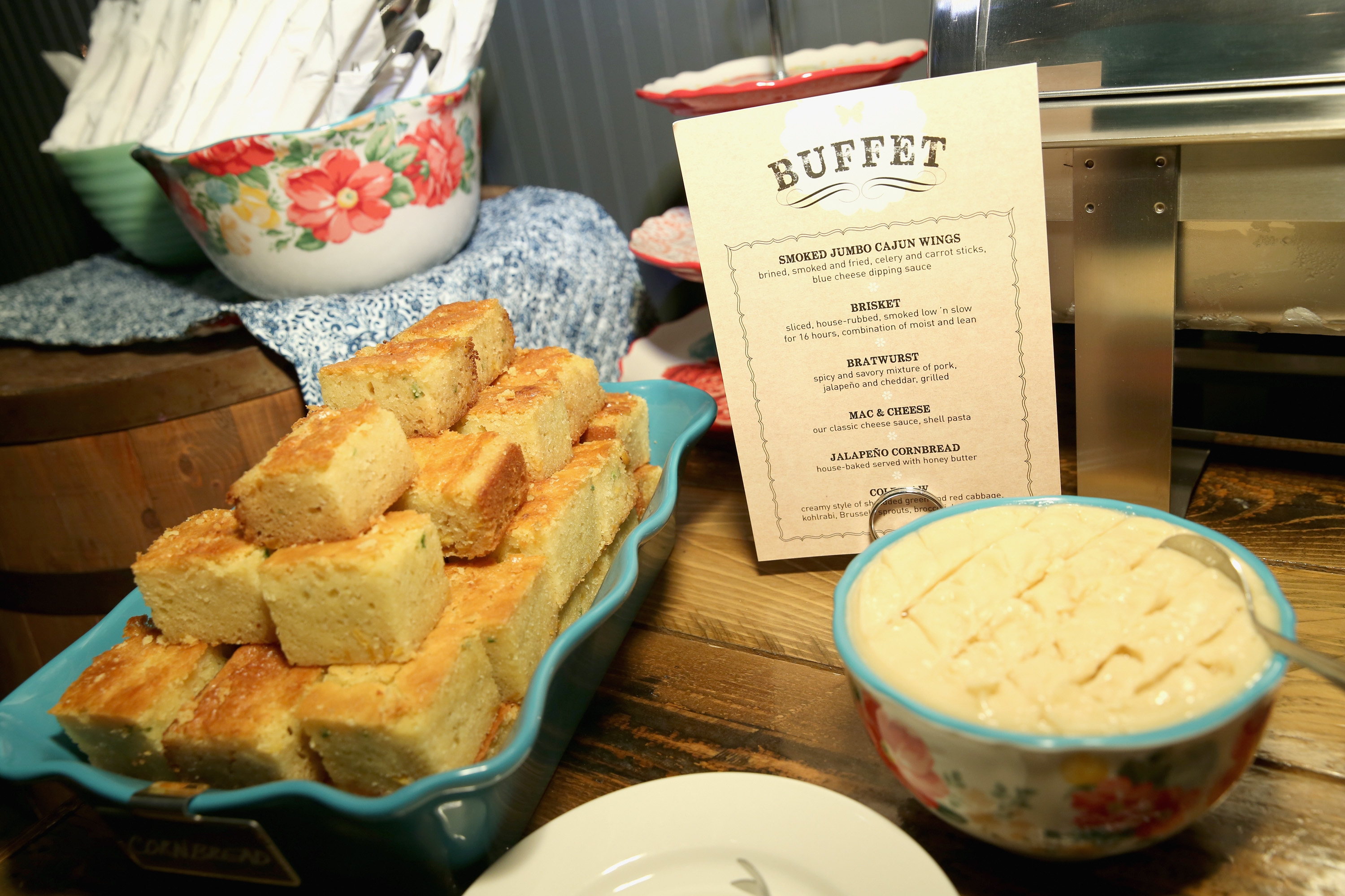 You can't have cornbread without a bowlful of butter. 