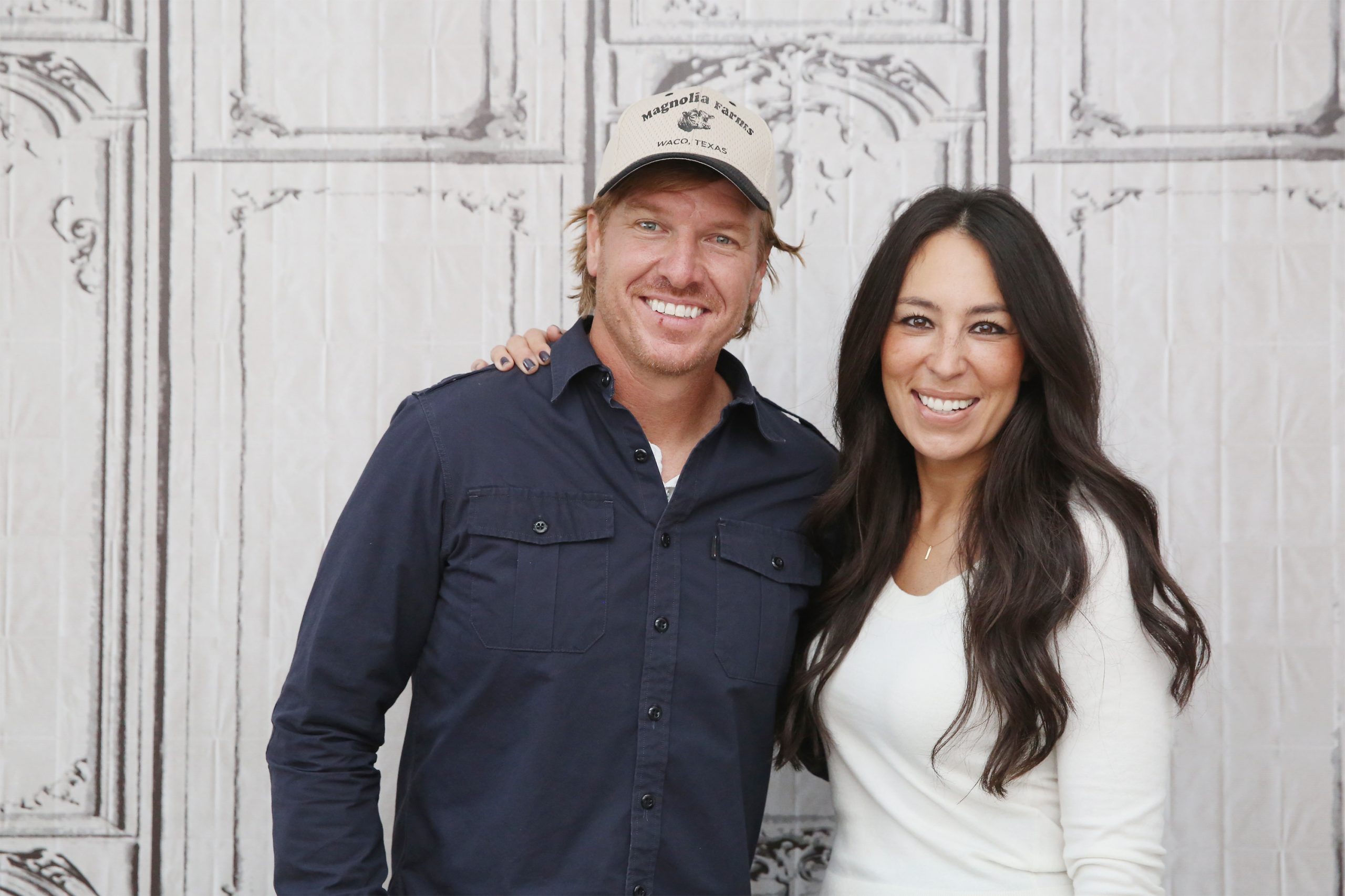 Chip and Joanna Gaines during an interview in 2016