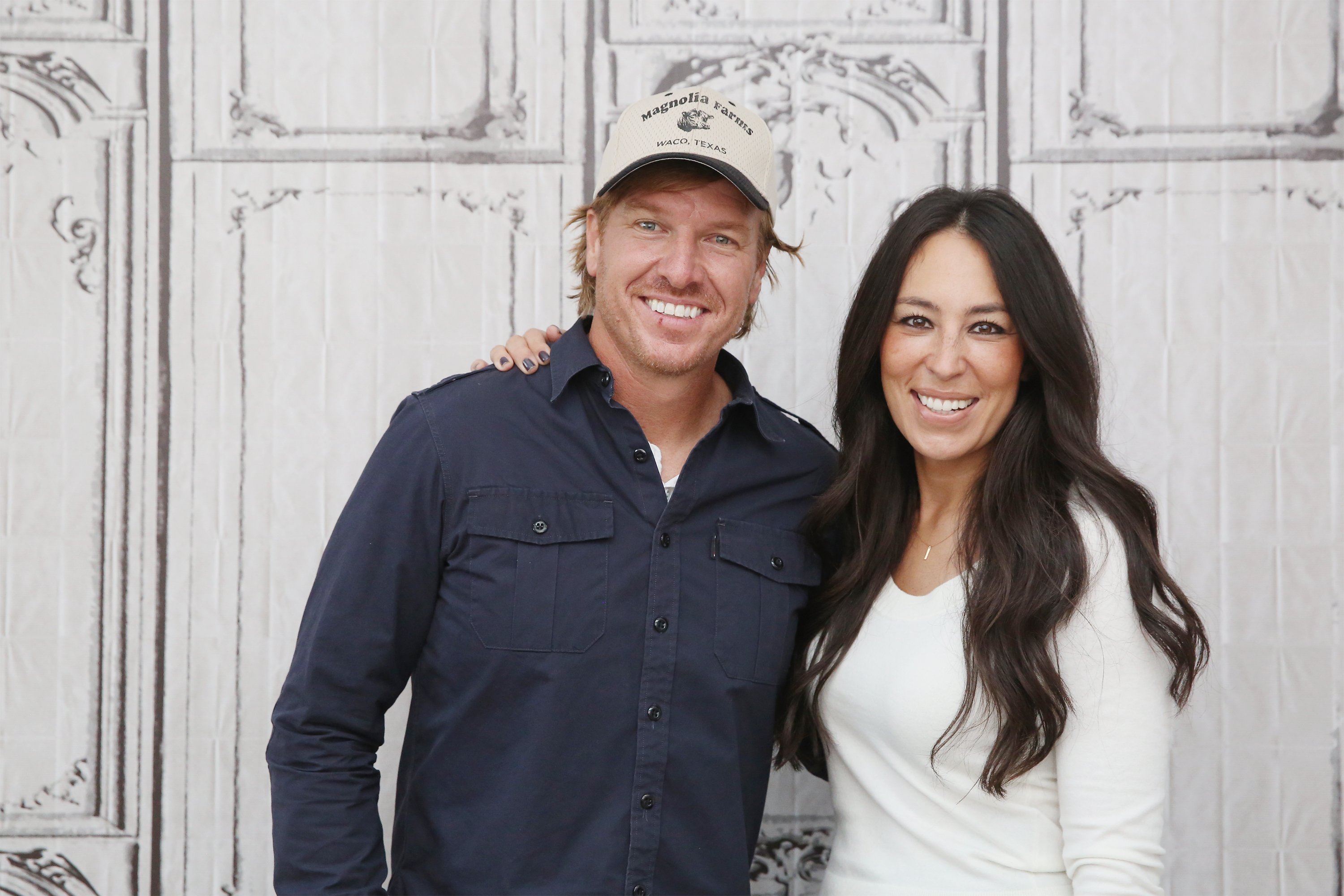 Chip and Joanna Gaines during an interview in 2016